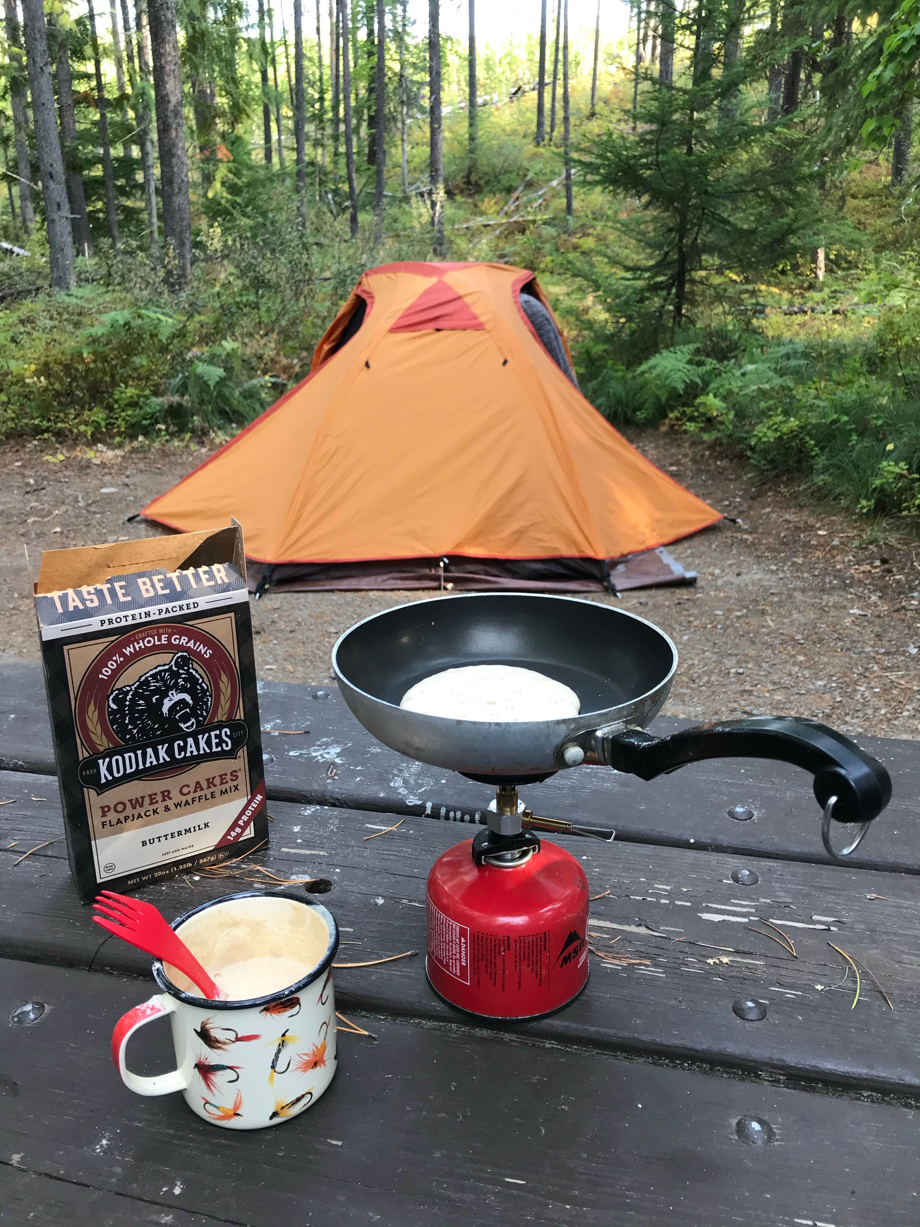 Kelsey Z.'s photo at Fish Creek Campground — Glacier National Park near West Glacier, MT