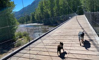 Shelly S.'s photo of camping with pets at Lone Fir Campground near Twisp, WA