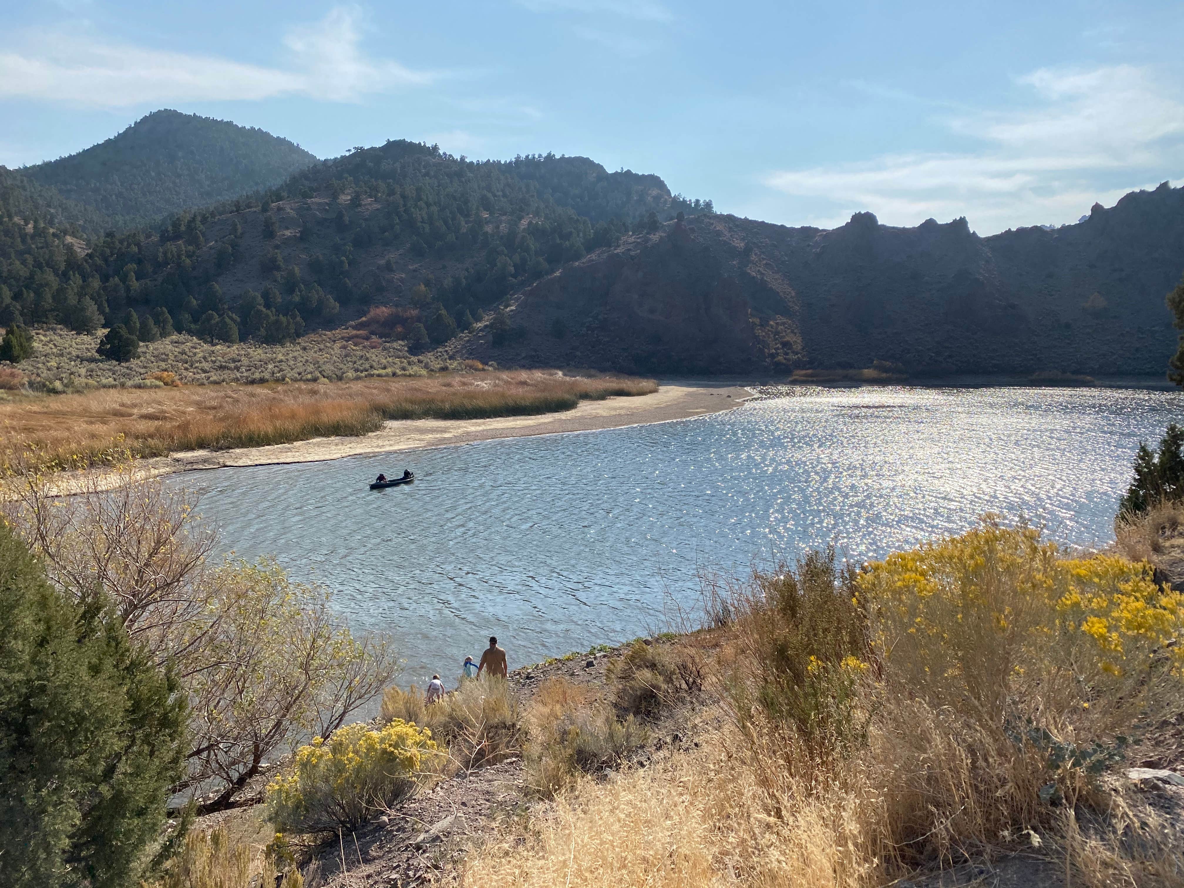 Camper-submitted photo at Horsethief Gulch Campground — Spring Valley State Park near Caliente, NV