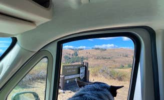 Shelly S.'s photo of camping with pets at Pearrygin Lake State Park Campground near Tonasket, WA