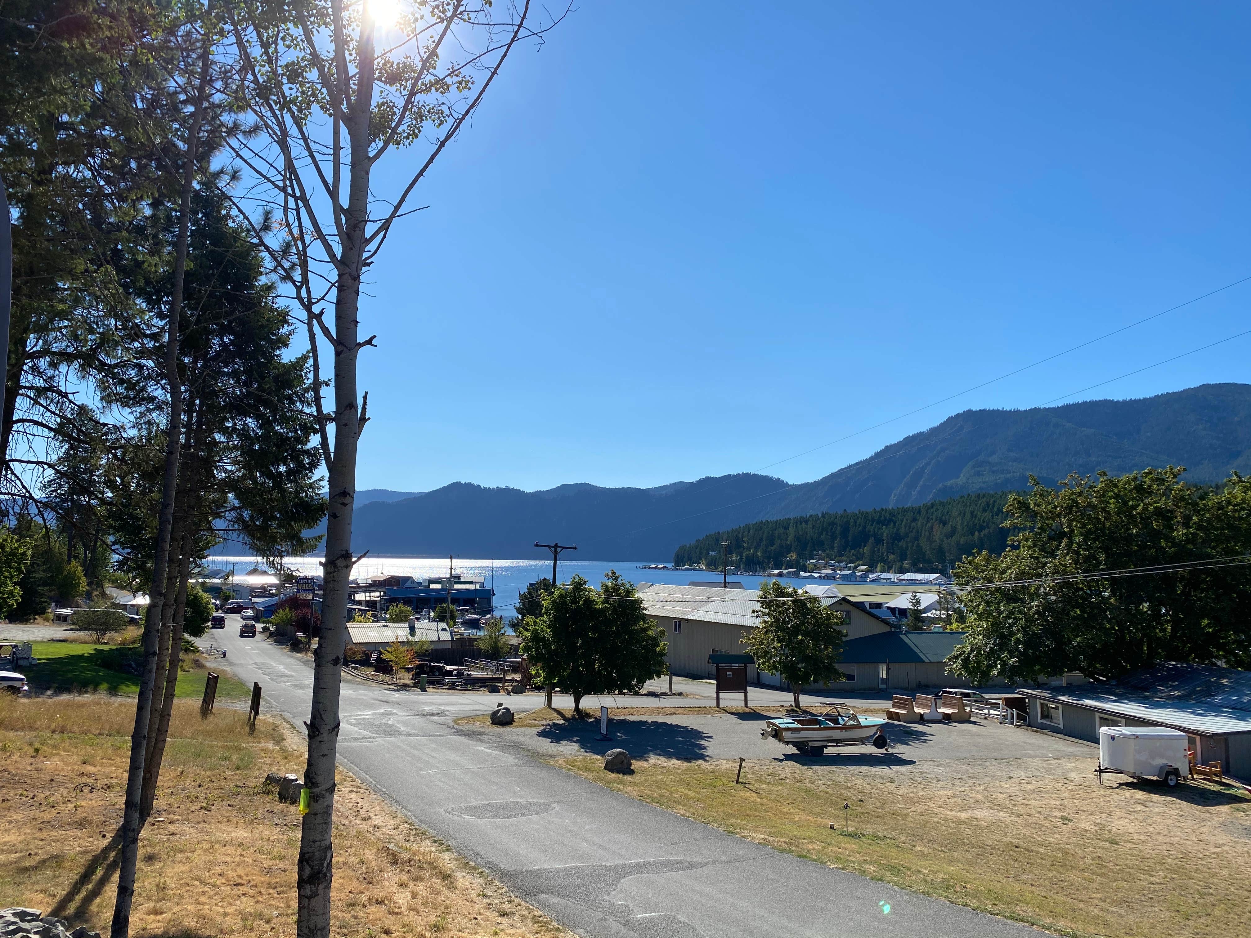 Camper-submitted photo at Snowberry Campground — Farragut State Park near Bayview, ID