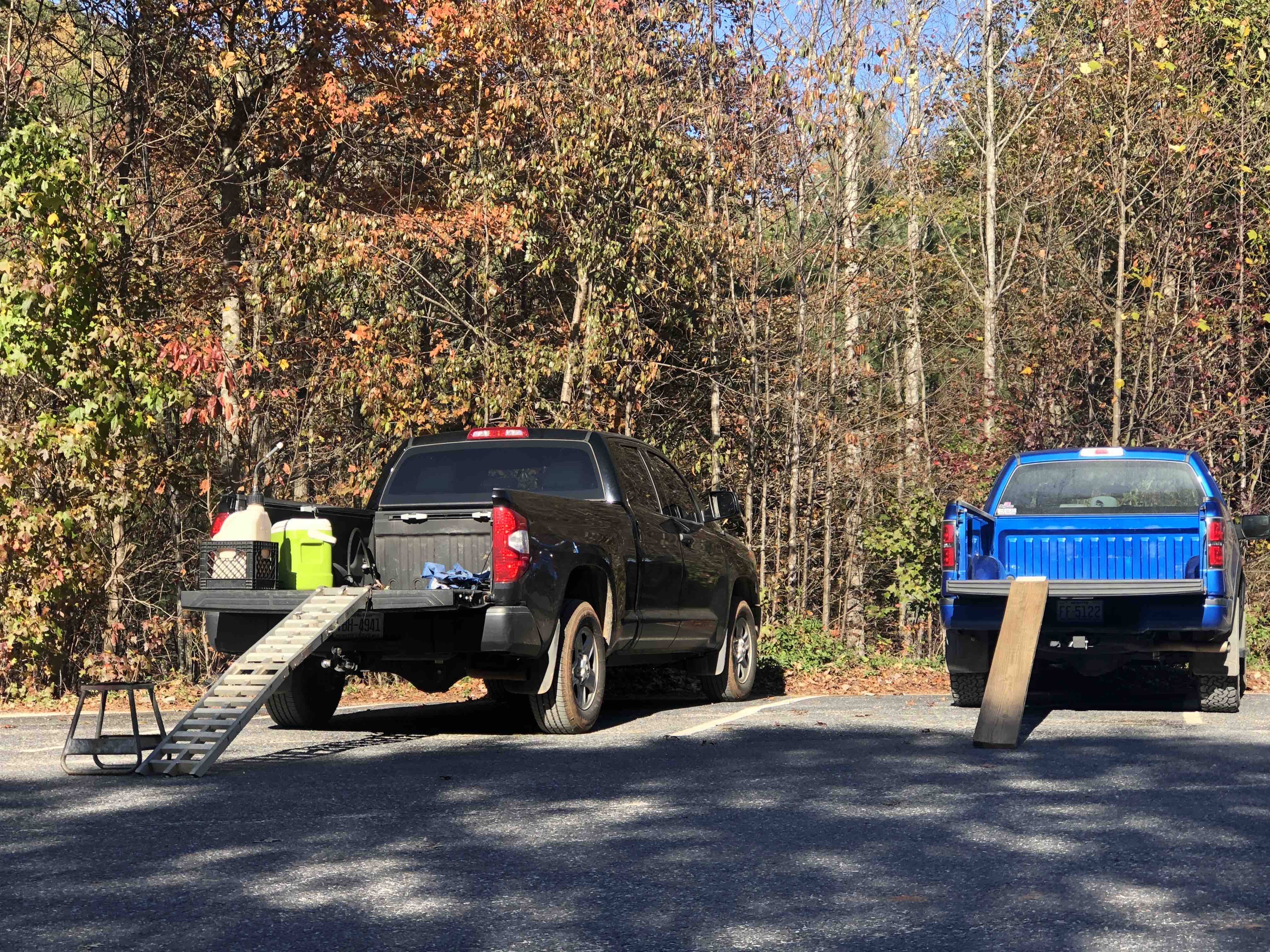 Camper-submitted photo at Brown Mountain Roadside Campsites near Connelly Springs, NC