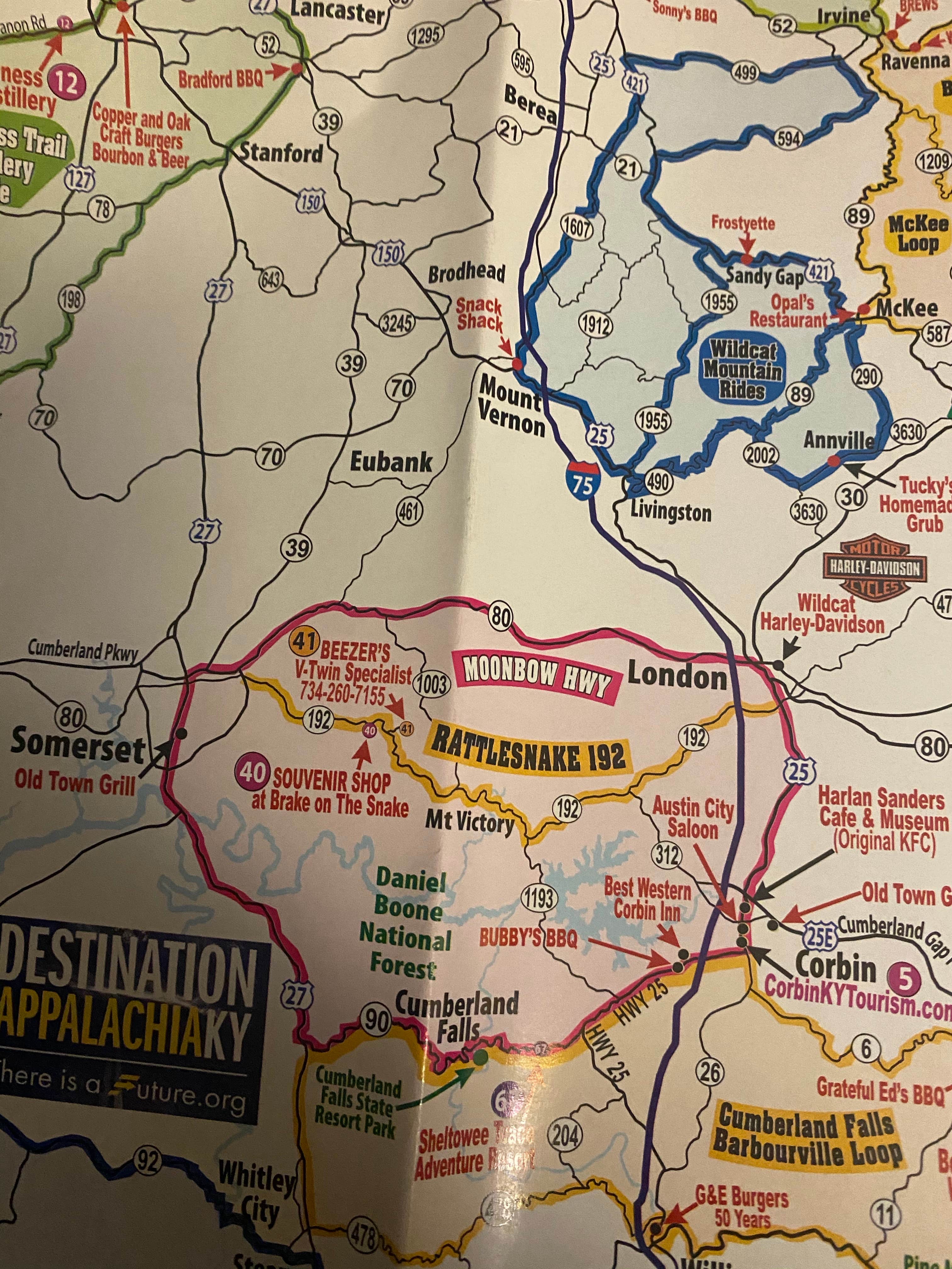 Camper-submitted photo at Daniel Boone National Forest Little Lick Horse Camp near Big South Fork National River and Recreation Area