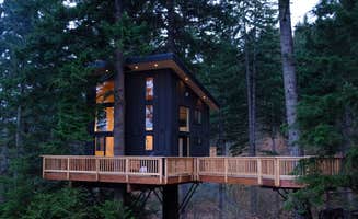 Miguel D.'s photo of a cabin at The Klickitat Treehouse near Stevenson, WA