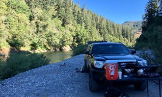 Camping near Packers Cabin: Miller Bar Campground, Brookings, Oregon
