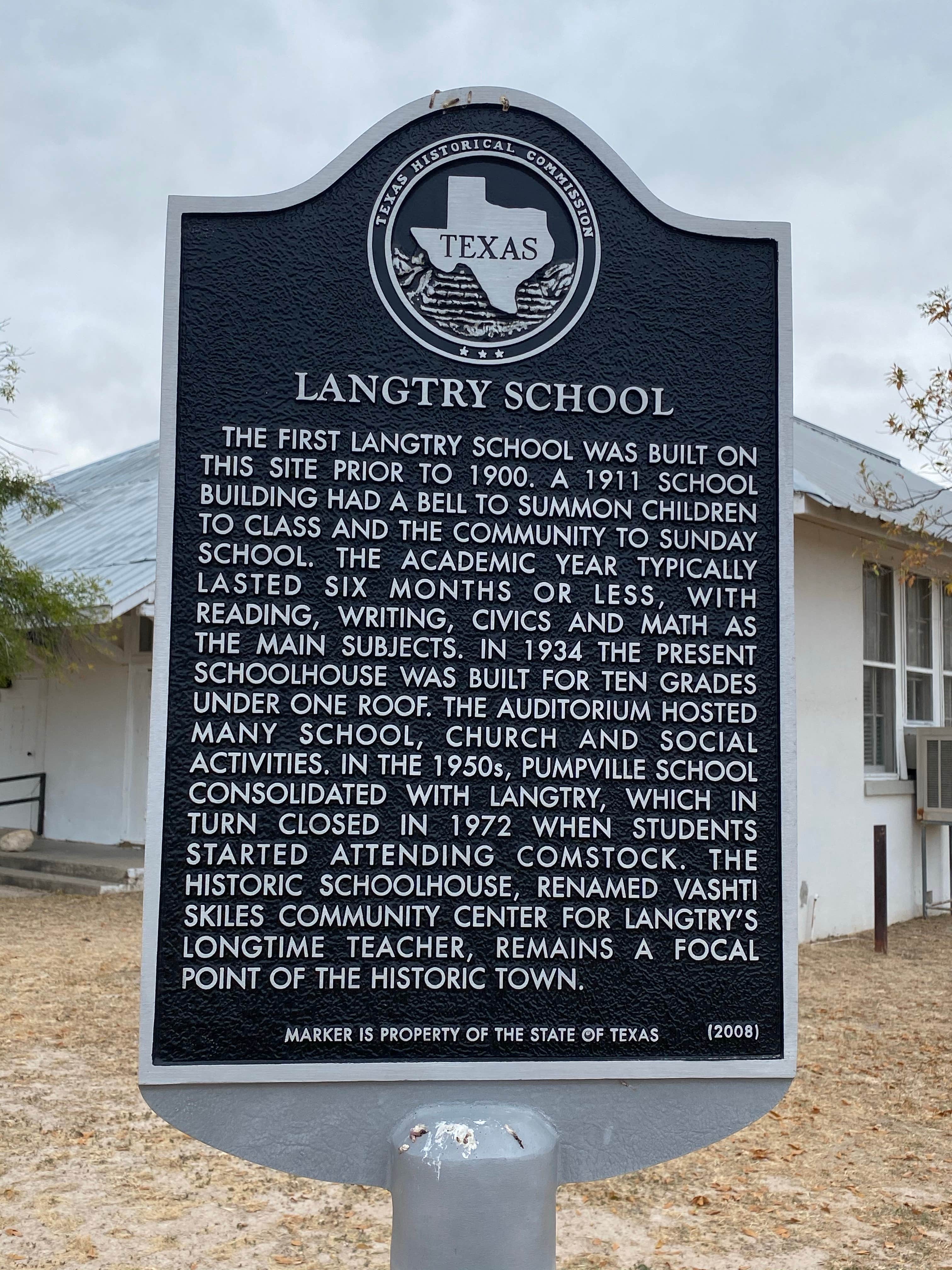 Camper-submitted photo at Langtry Wagon Wheel RV Park near Comstock, TX
