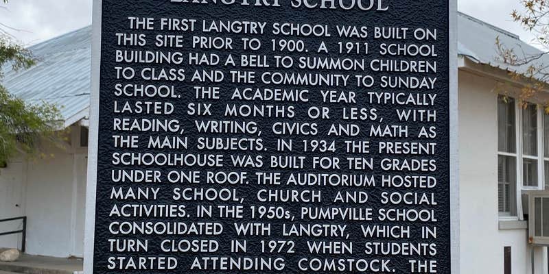 Camper submitted image from Langtry Wagon Wheel RV Park