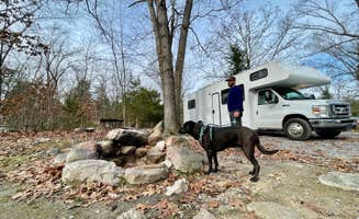 Sara R.'s photo of camping with pets at Harrisonburg - Shenandoah Valley KOA near Harrisonburg, VA