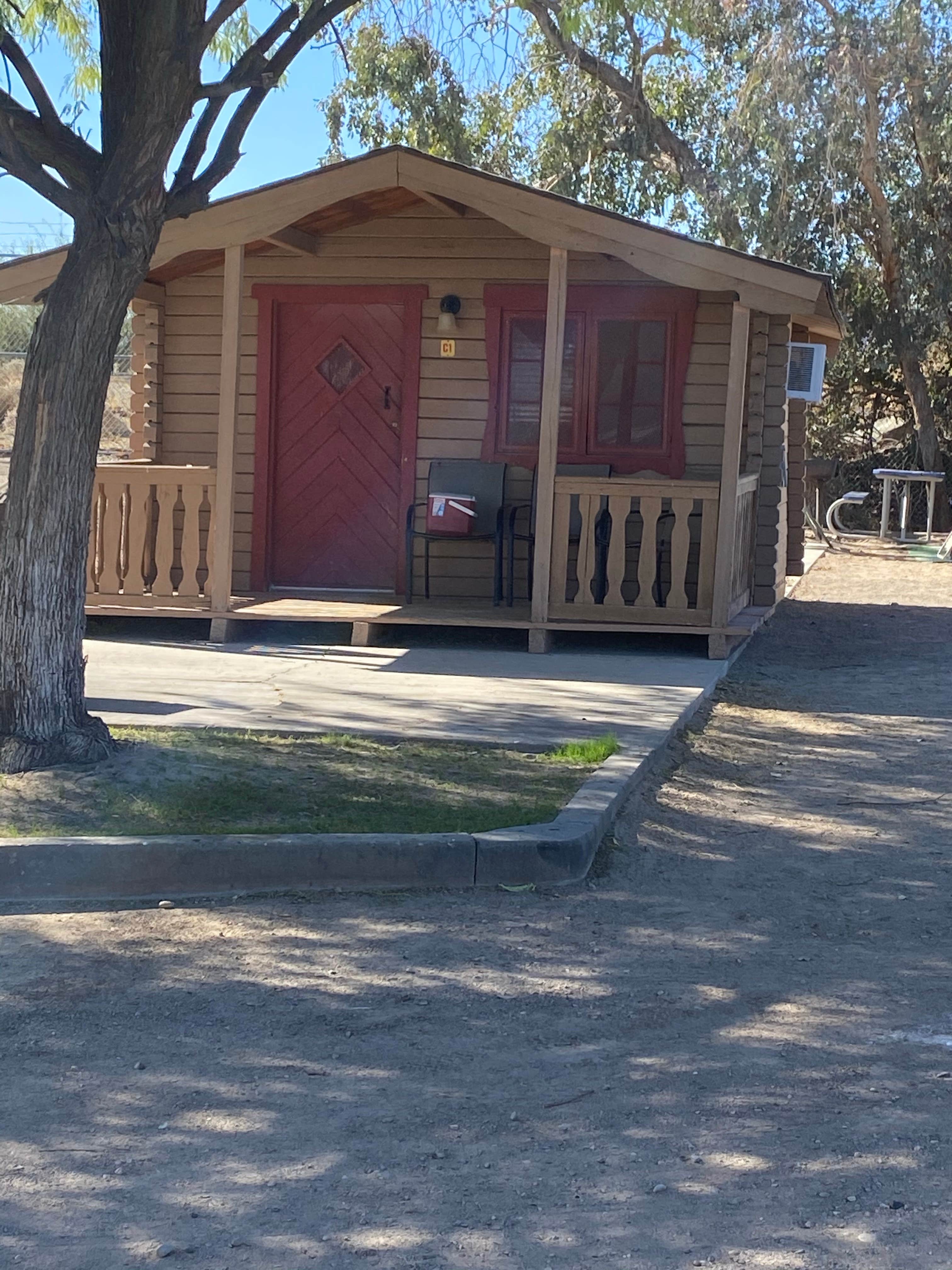 Brittney  C.'s photo of a cabin at Needles Marina Resort near Parker Dam, CA