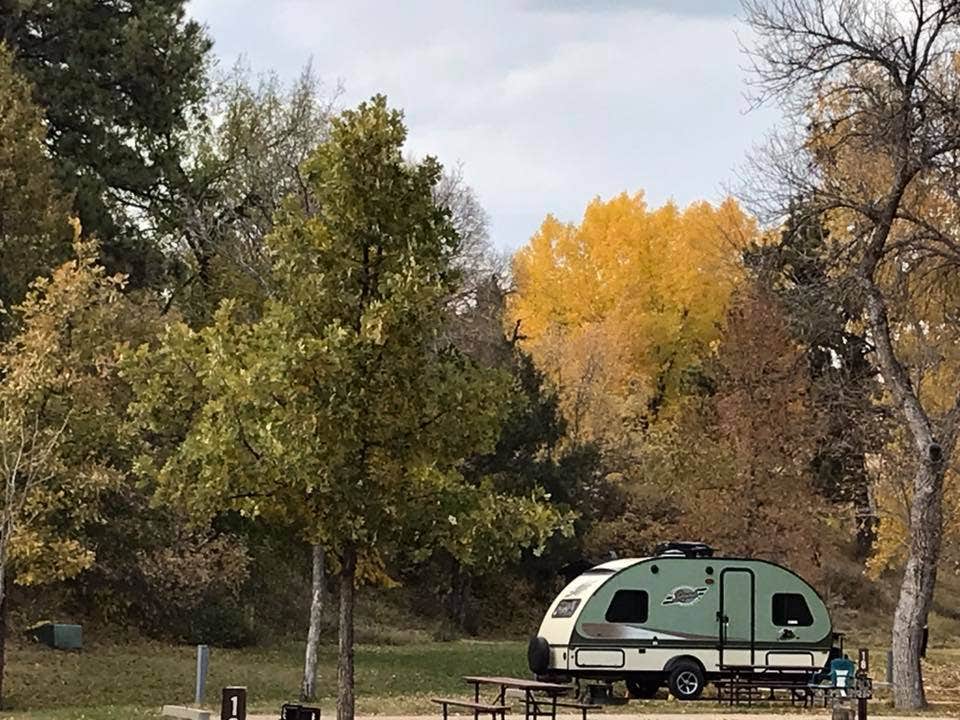 Laurie L.'s photo of rv camping at Chadron State Park Campground near Chadron, NE