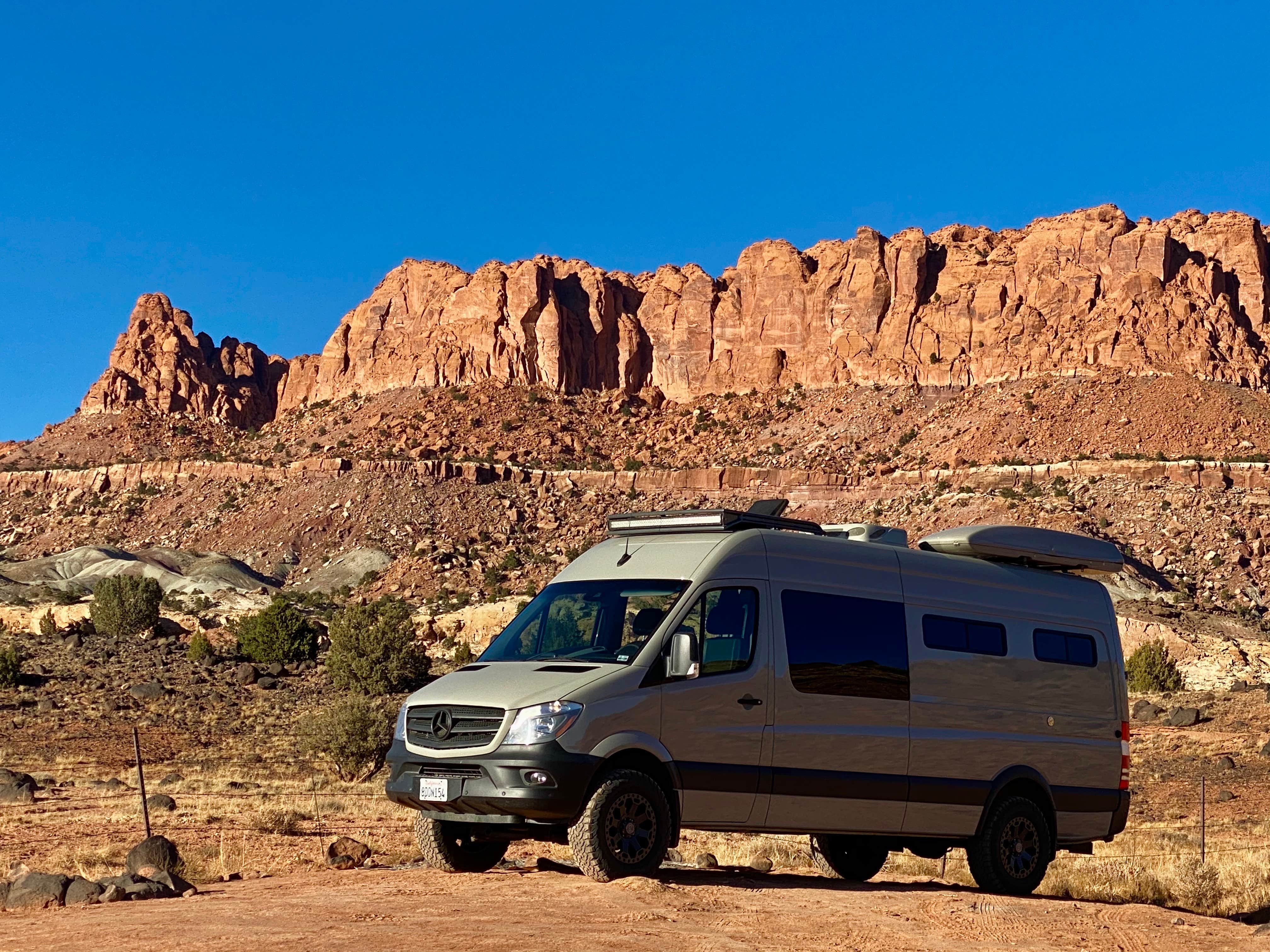 Tod F.'s photo of rv camping at Route 24 Dispersed Camping - Capitol Reef near Hanksville, UT