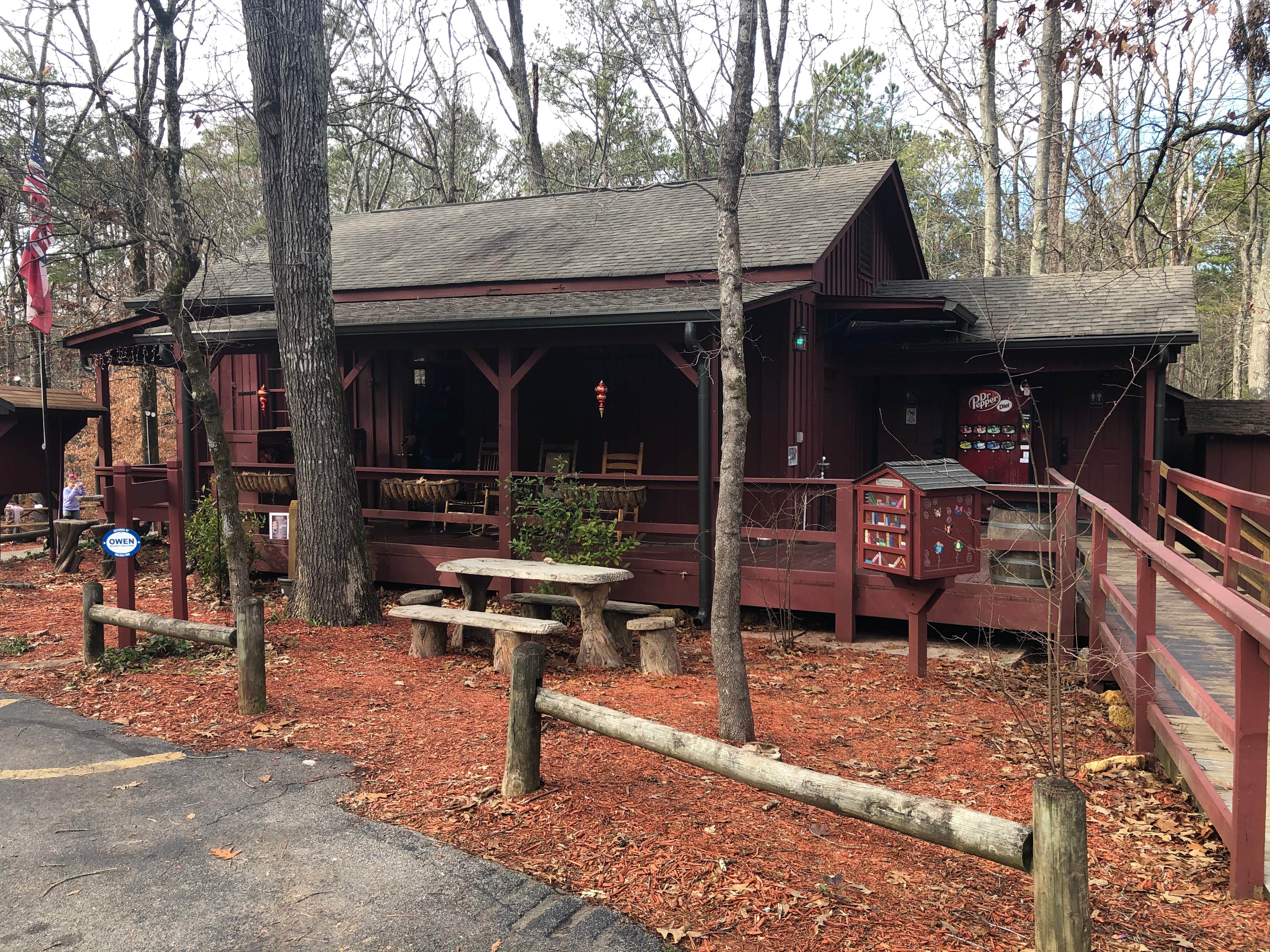 Elizabeth W.'s photo of glamping accommodations at Red Top Mountain State Park Campground near Kennesaw, GA