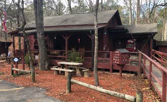 Elizabeth W.'s photo of a cabin at Red Top Mountain State Park Campground near Berkeley Lake, GA