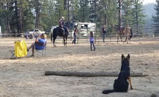 Sabrina A.'s photo of camping with pets at Cowboy Campground near Garden City, ID