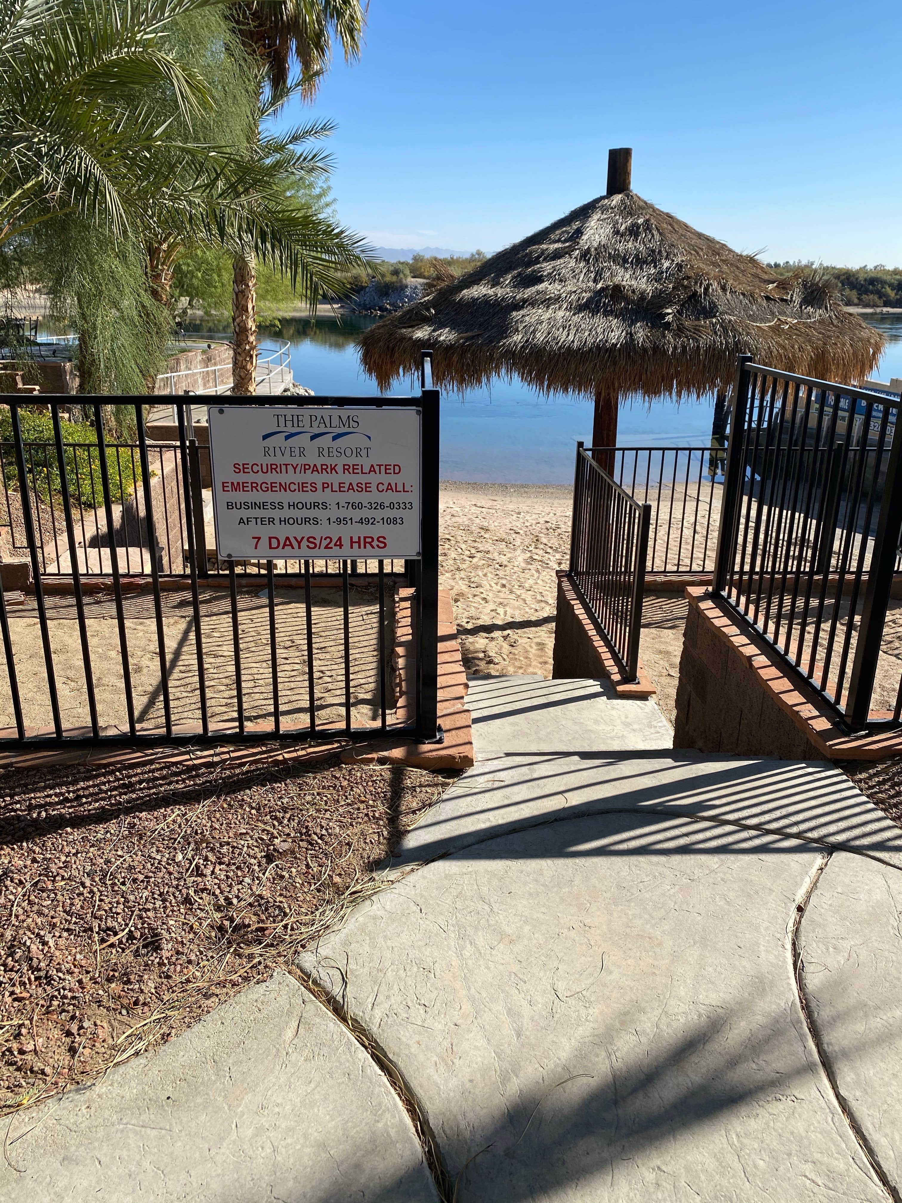 Camping near Calizona RV Park: The Palms River Resort, Needles, California