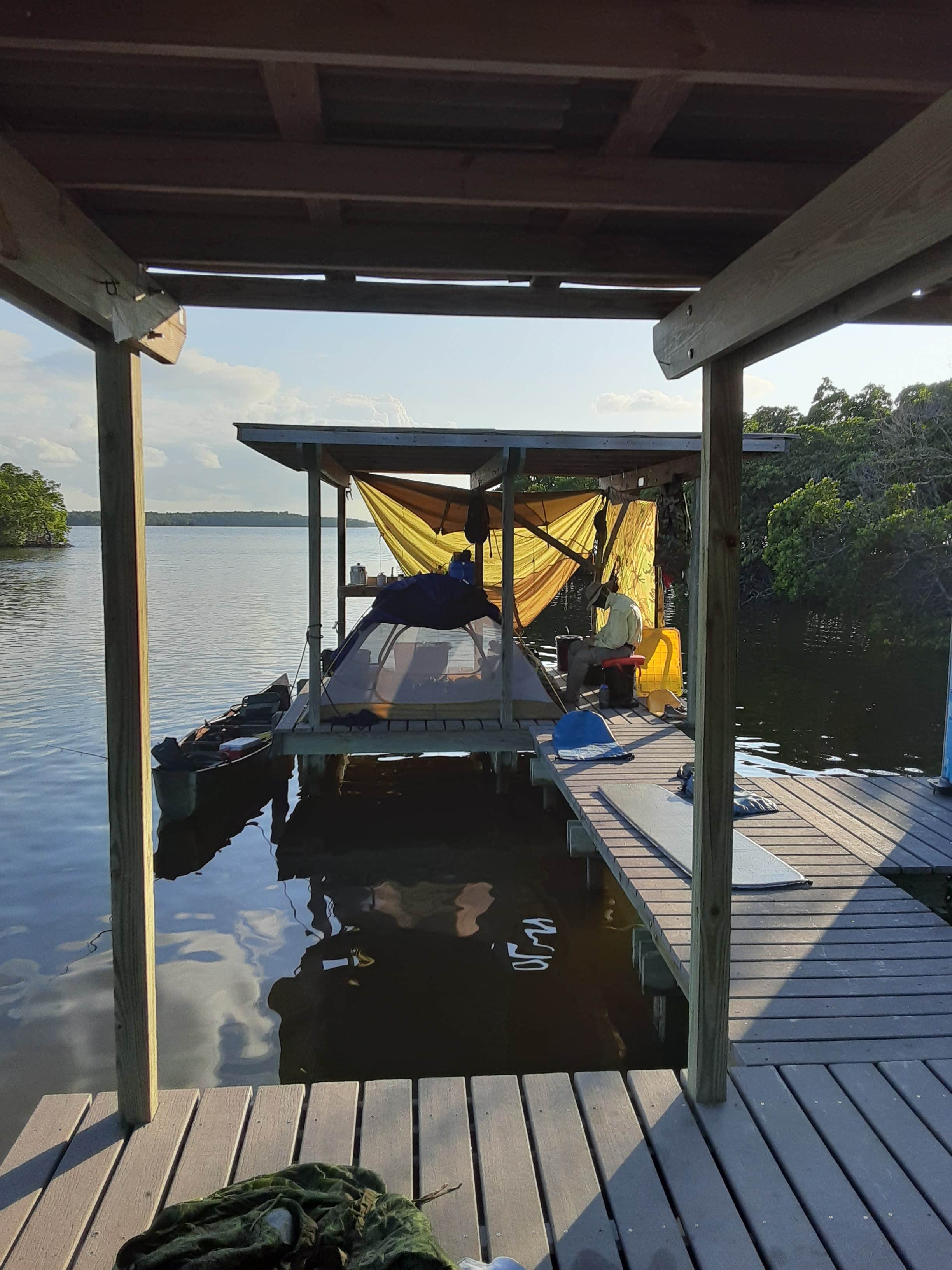 Camper submitted image from Backcountry Oyster Bay Chickee - Everglades National Park - 1