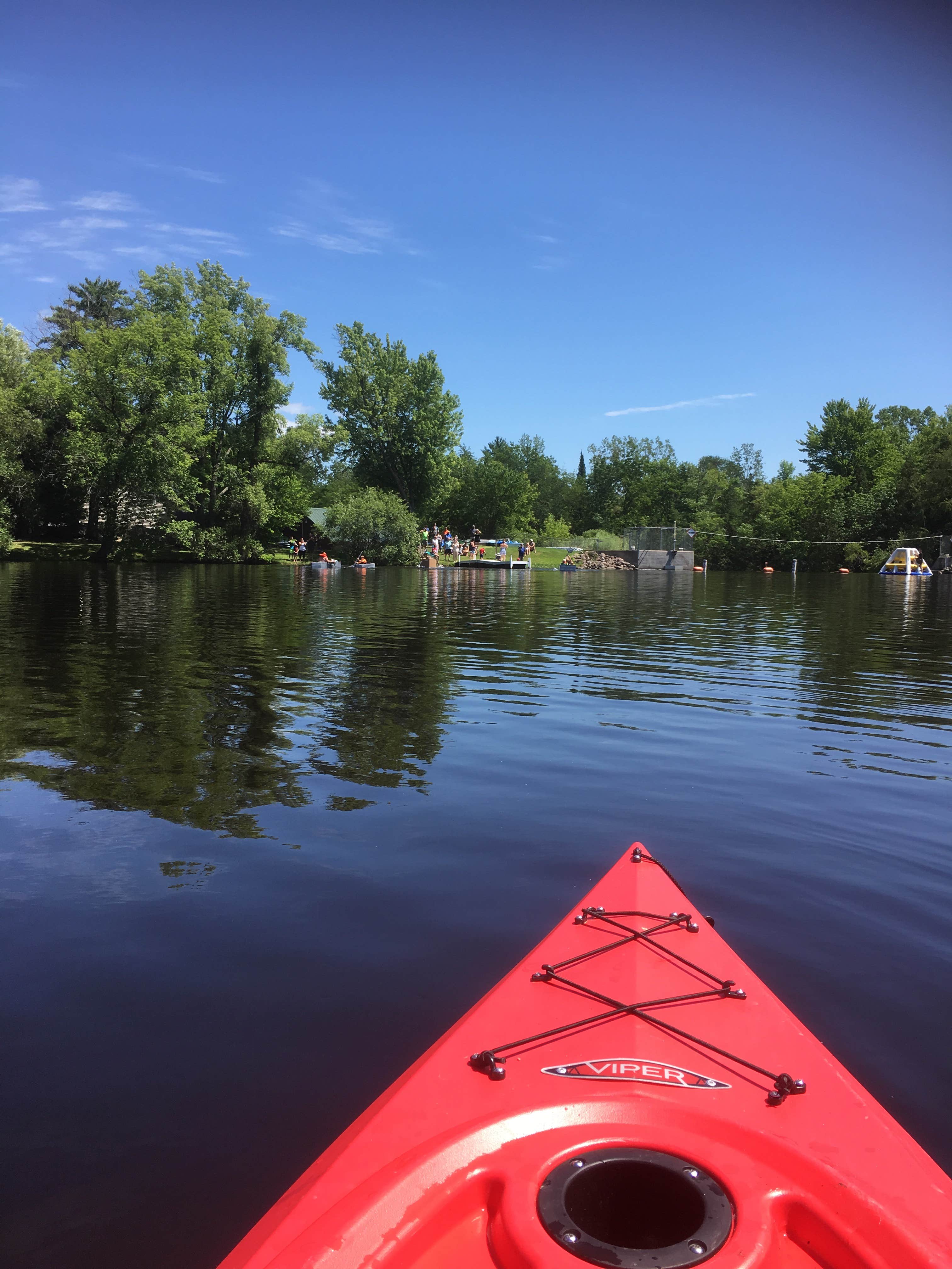 Camper-submitted photo at Tilleda Falls Campground near Nelsonville, WI