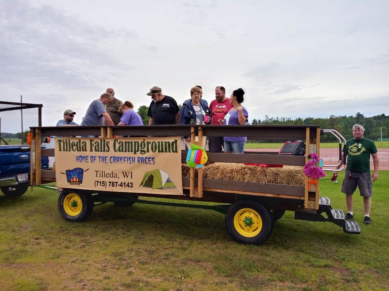 Camper-submitted photo at Tilleda Falls Campground near Nelsonville, WI