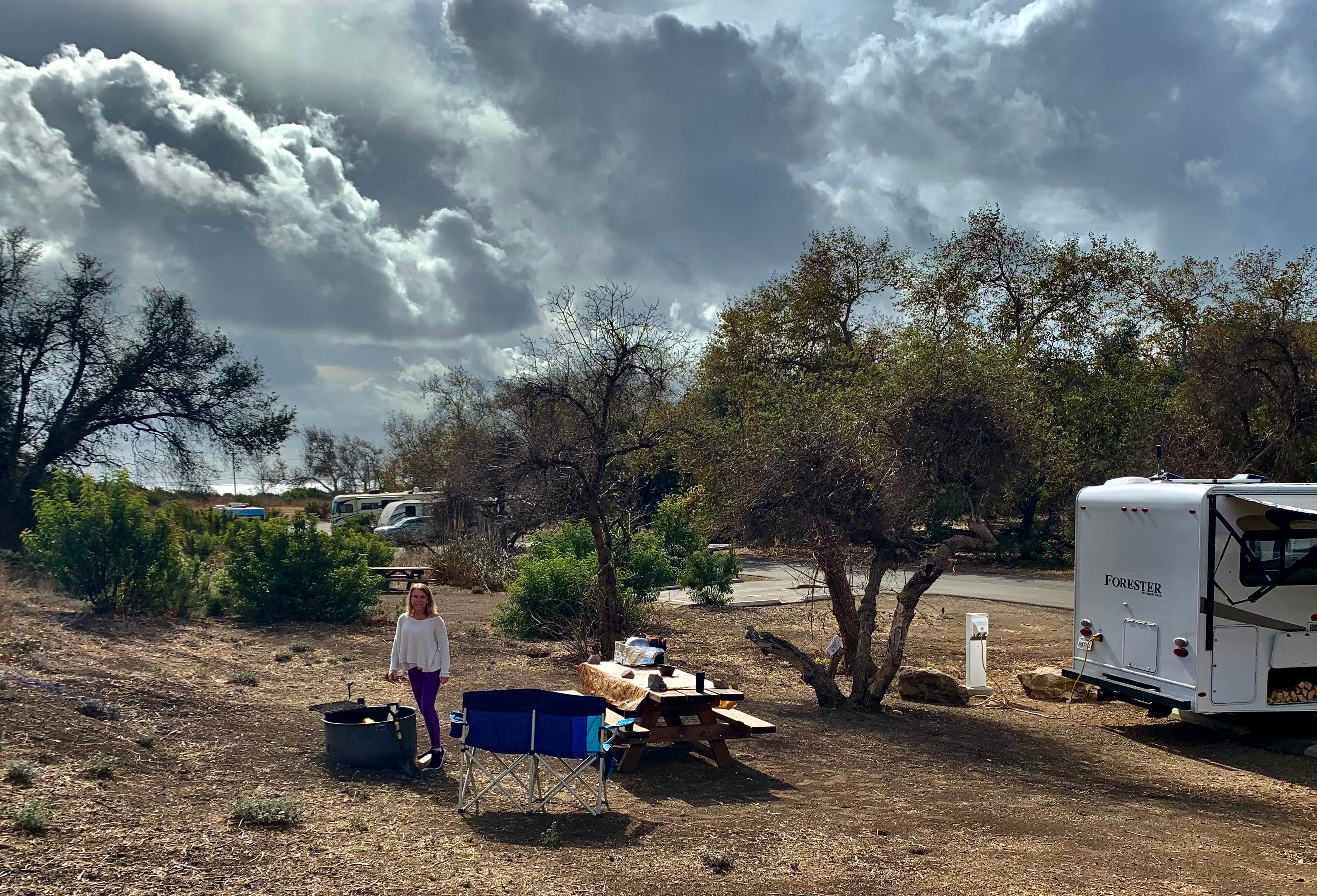 Sam & Amy inc.  L.'s photo of rv camping at Canyon Campground — Leo Carrillo State Park Campground near Camarillo, CA