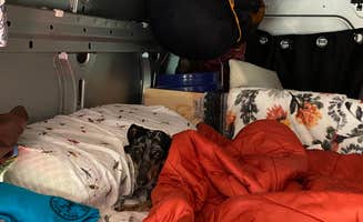 Shelly S.'s photo of glamping accommodations at Makoshika State Park Campground near Sentinel Butte, ND
