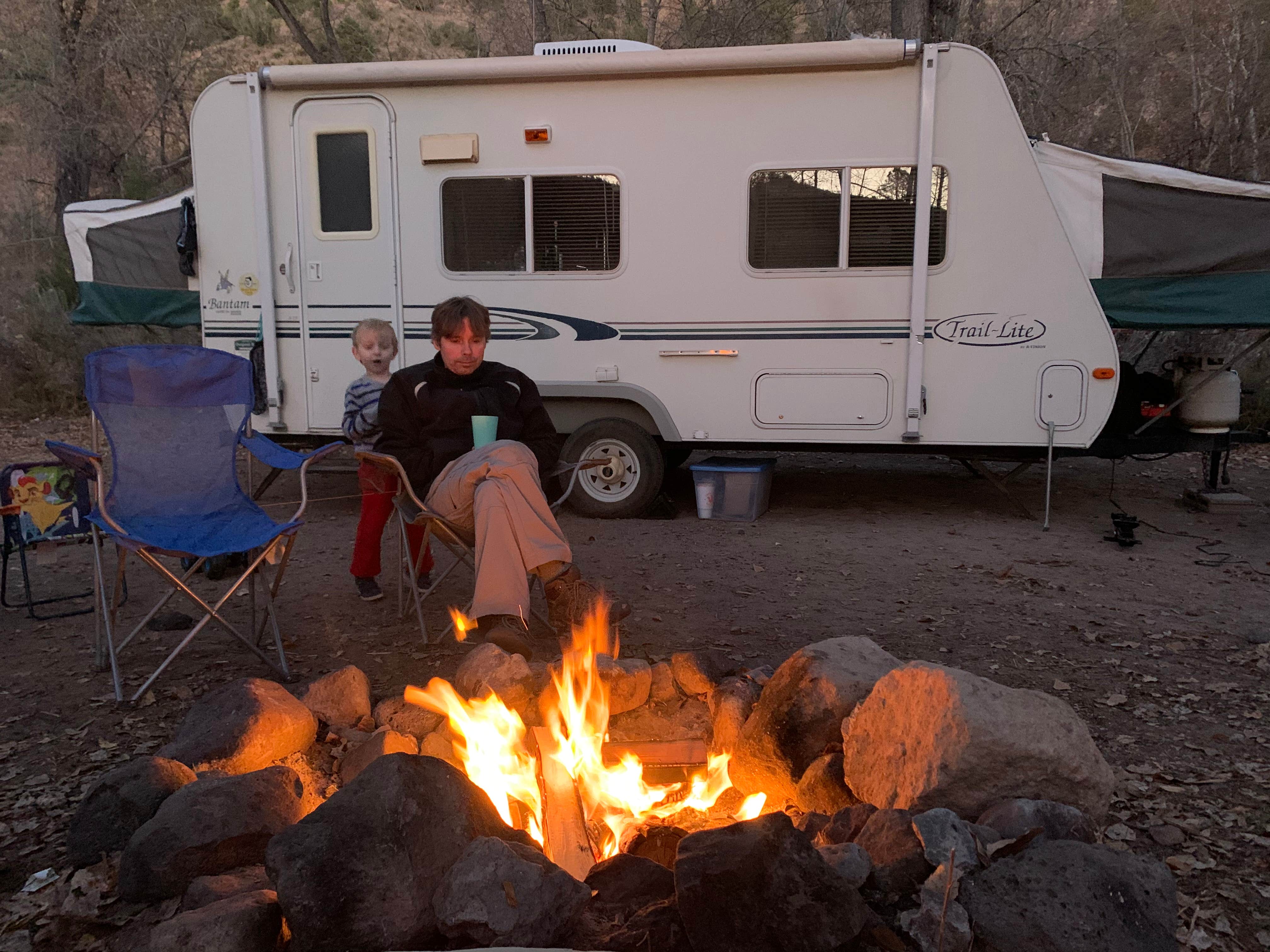 Kristen R.'s photo of rv camping at Gila Hot Springs Campground near Hanover, NM