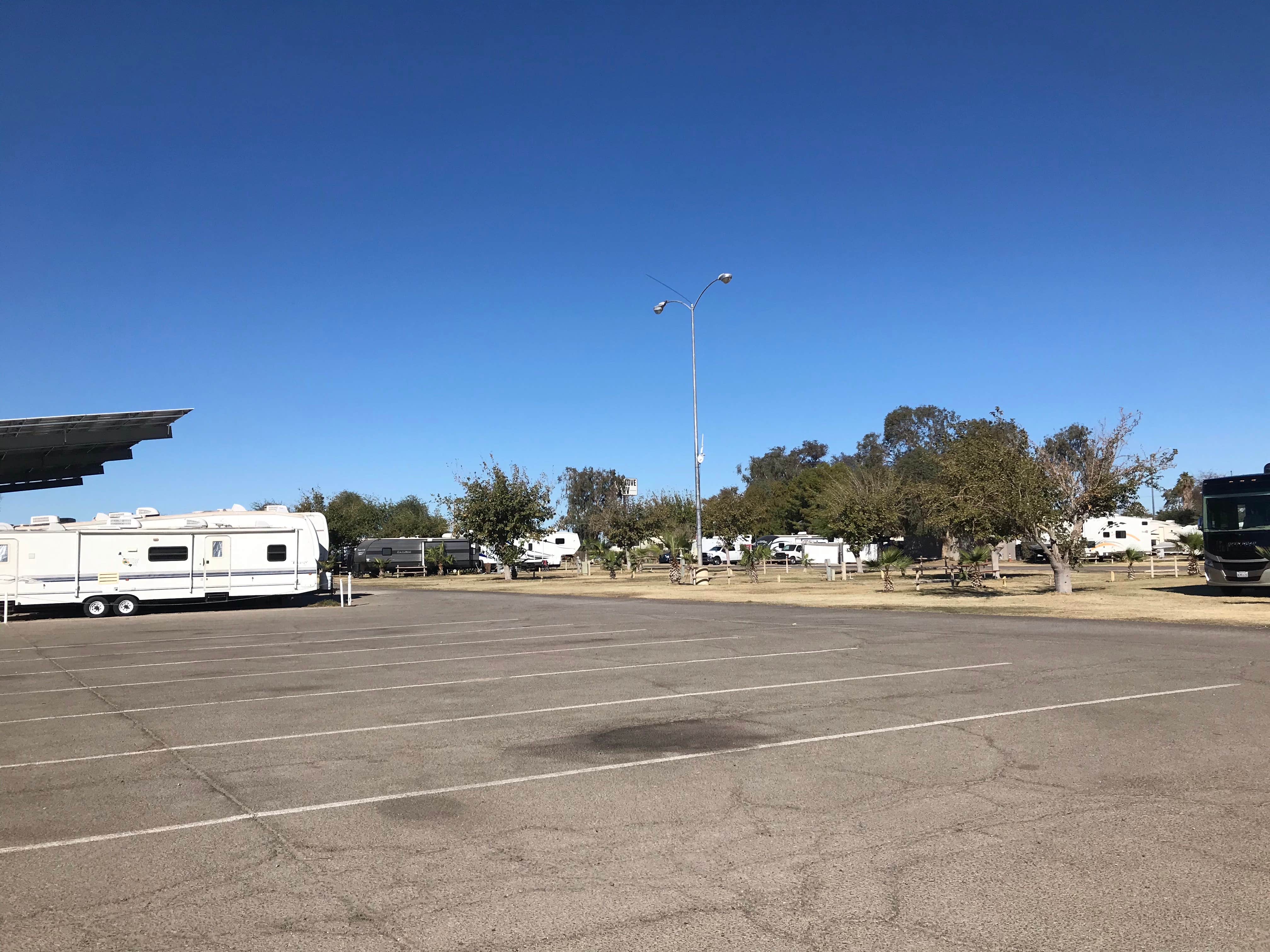 Karla D.'s photo of rv camping at The Cove RV Resort near Cibola, AZ