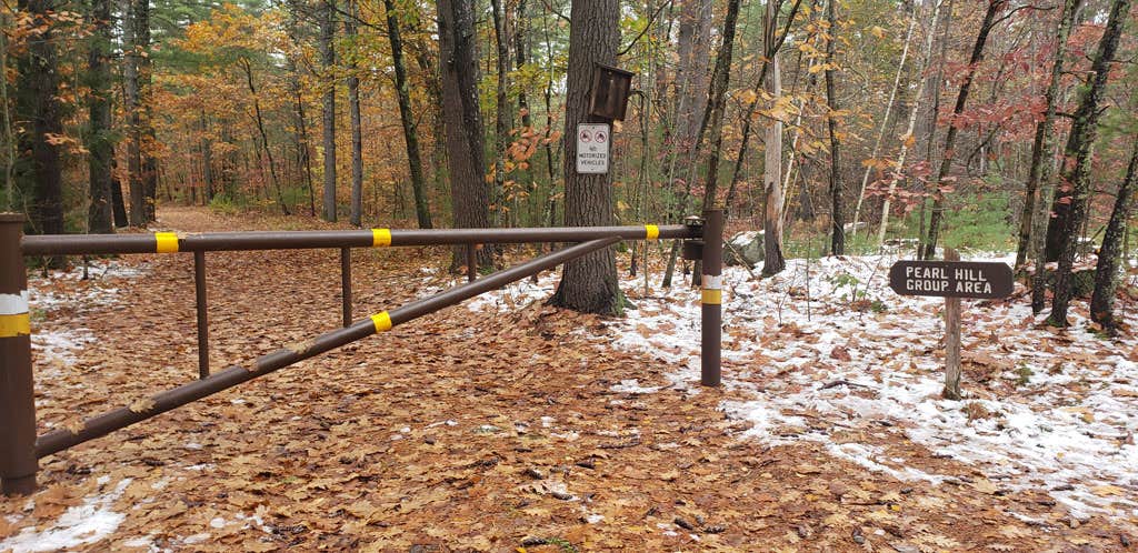 Camper-submitted photo at Pearl Hill State Park Campground near Dunstable, MA