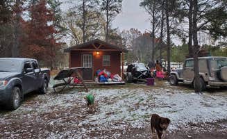 Judy  B.'s photo of camping with pets at Luzerne Express Campground & RV near Glennie, MI