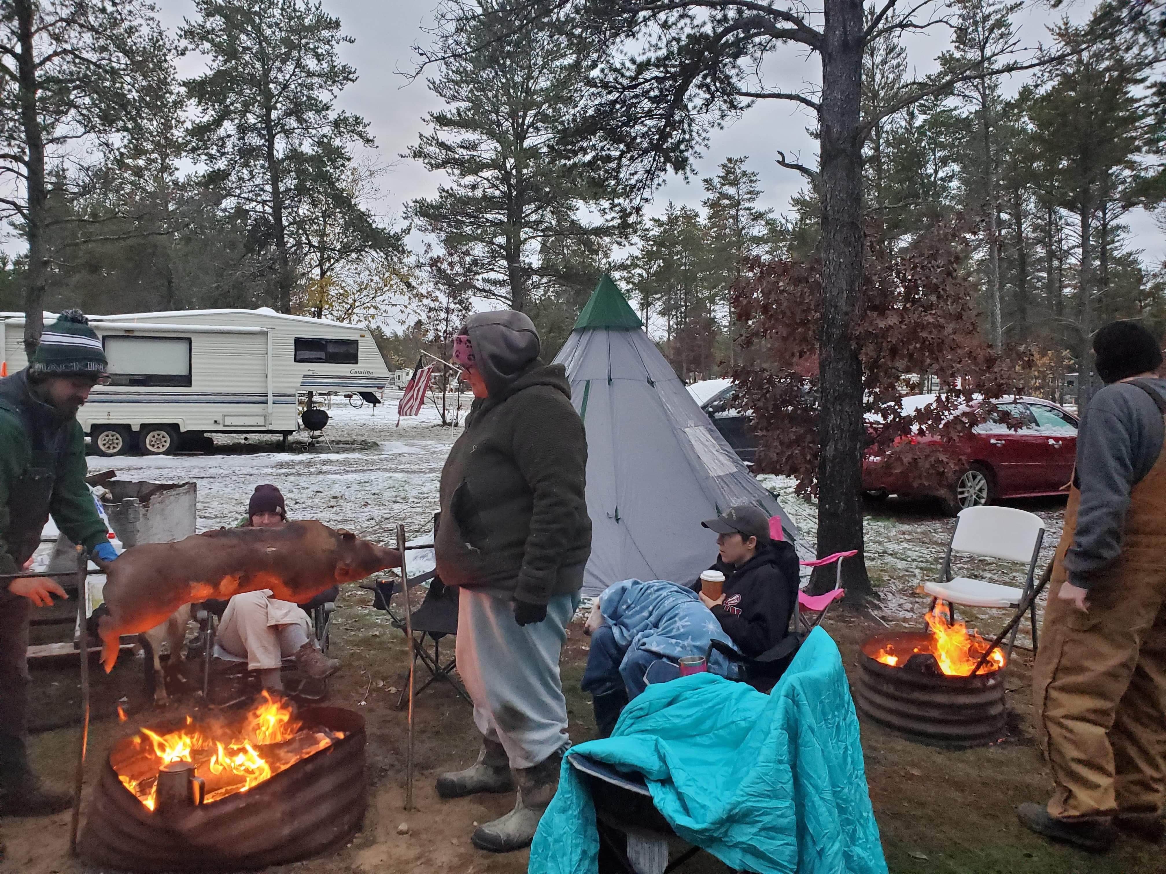 Judy  B.'s photo of rv camping at Luzerne Express Campground & RV near Gaylord, MI