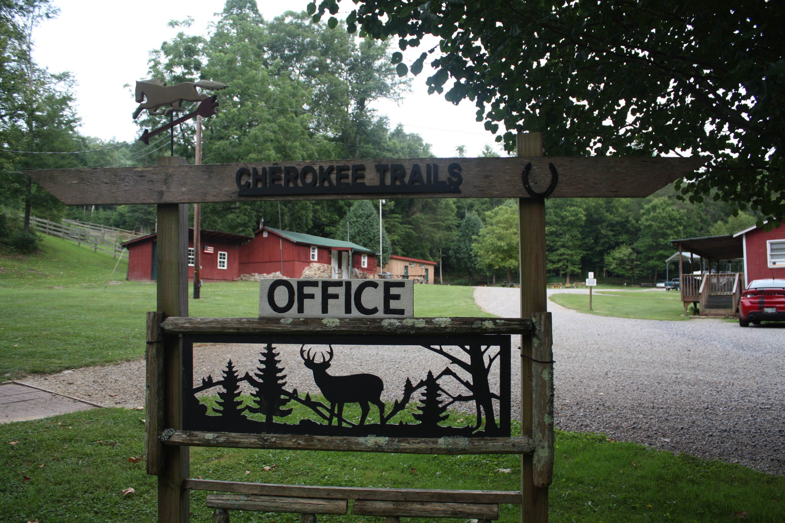 Camper-submitted photo at Cherokee Trails Campground and Stables near Bristol, TN