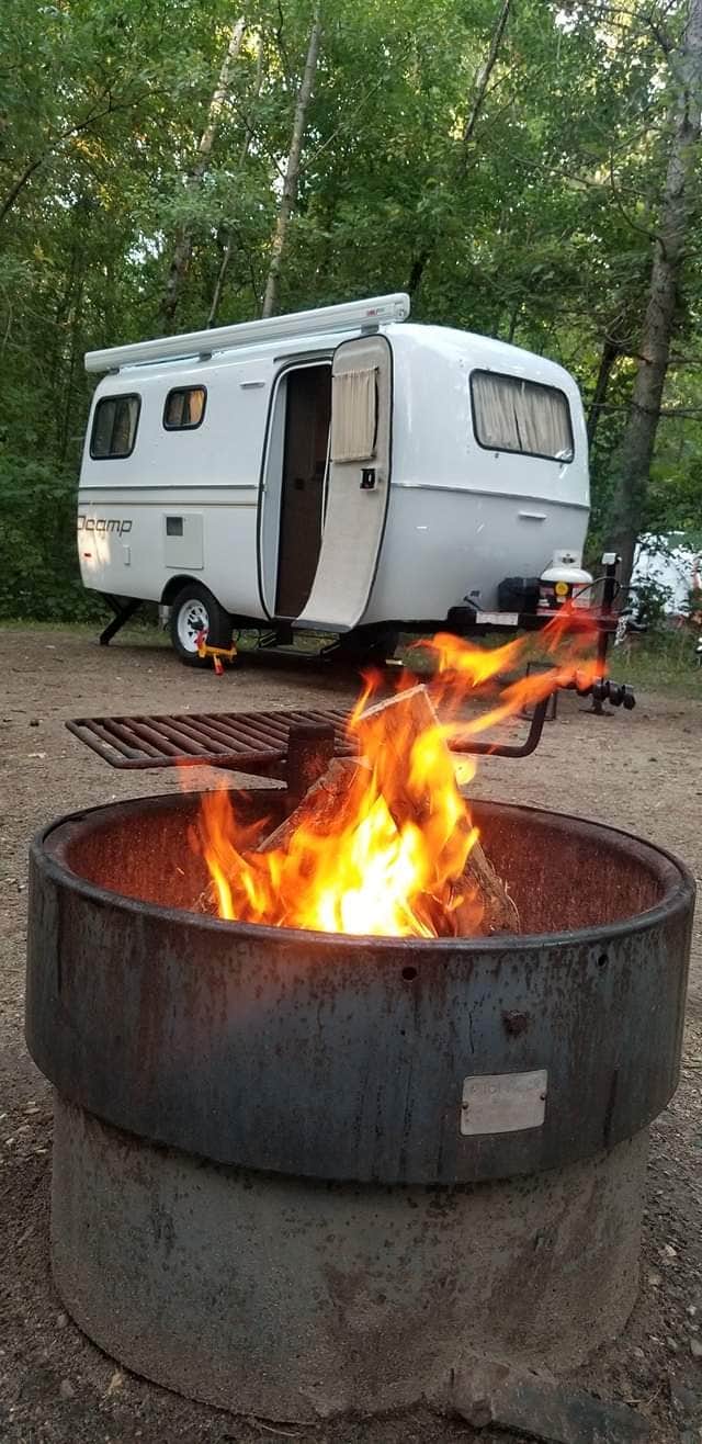 Tracy T.'s photo of rv camping at Pine Ridge Campground — Itasca State Park near Midway, MN