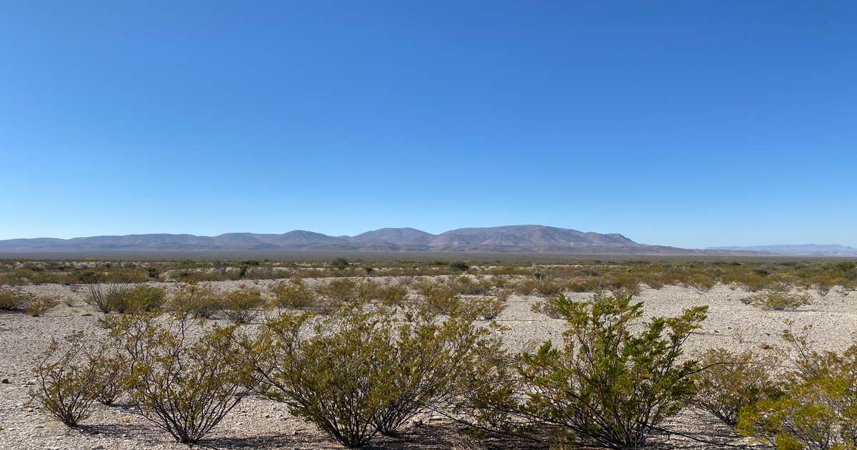 Nine Point Draw — Big Bend National Park