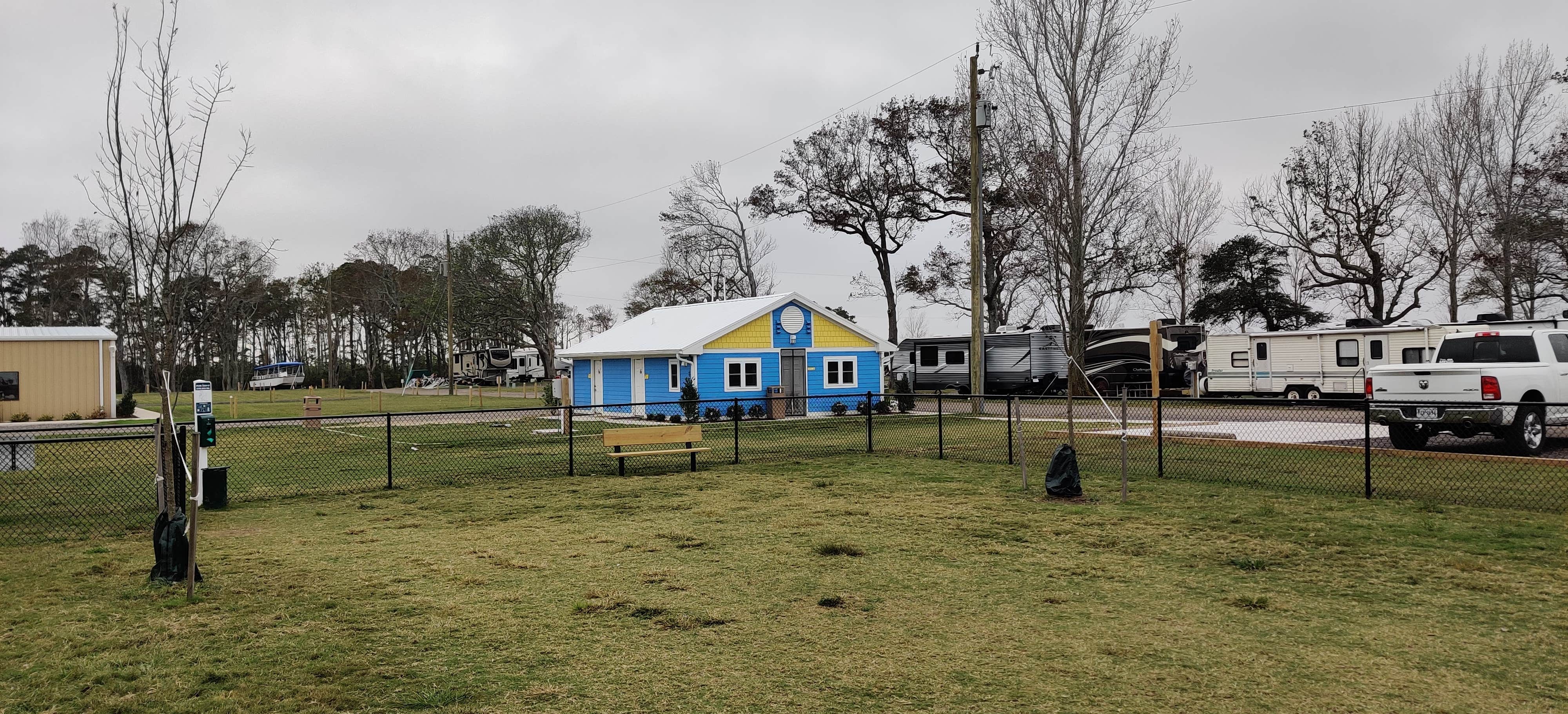 Harold E.'s photo of glamping accommodations at Outer Banks West - Currituck Sound KOA near Duck, NC