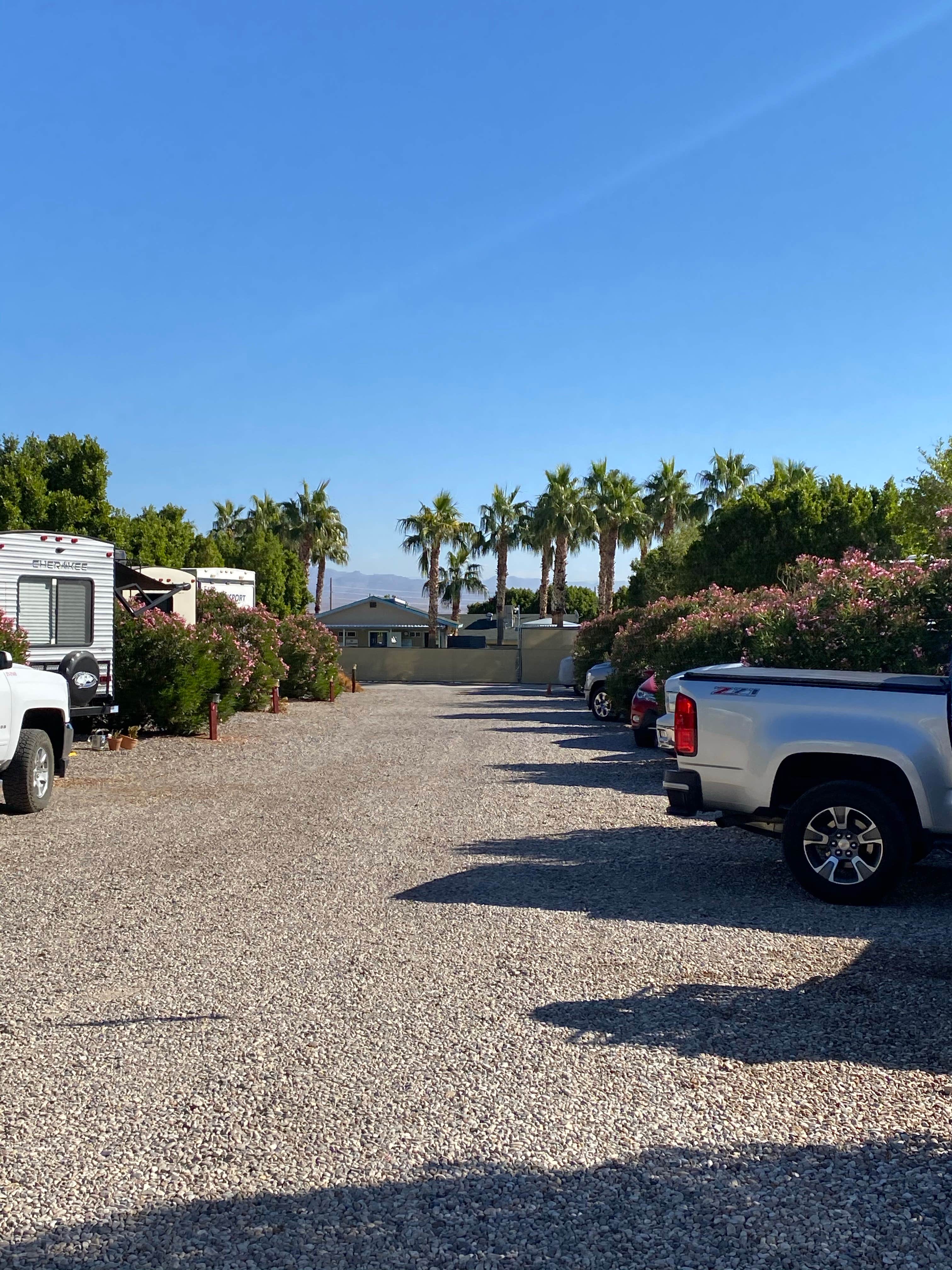 Brittney  C.'s photo of rv camping at Desert View RV Resort near Mohave Valley, AZ
