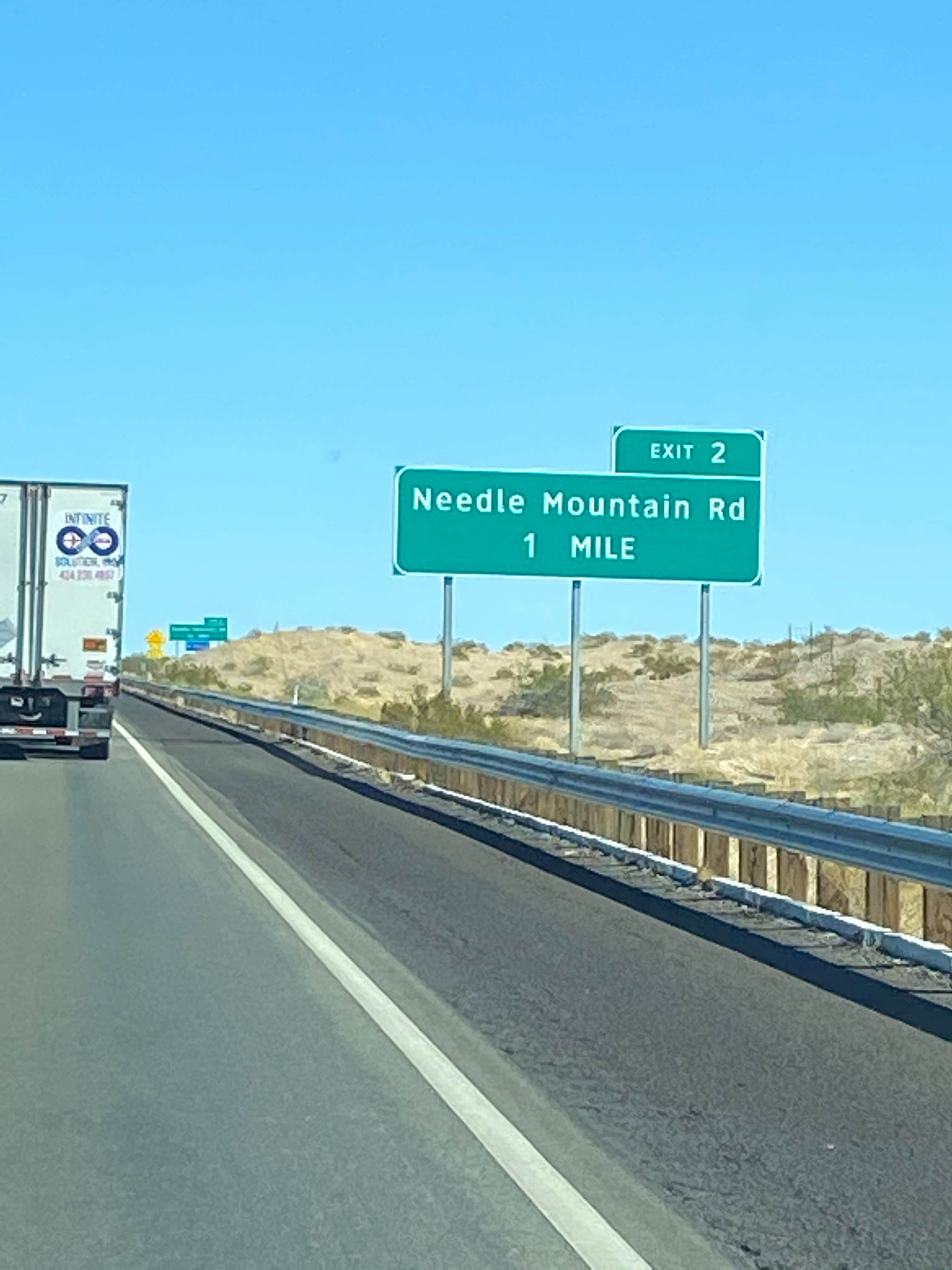 Camper-submitted photo at Needle Mountain Road near Parker Dam, CA