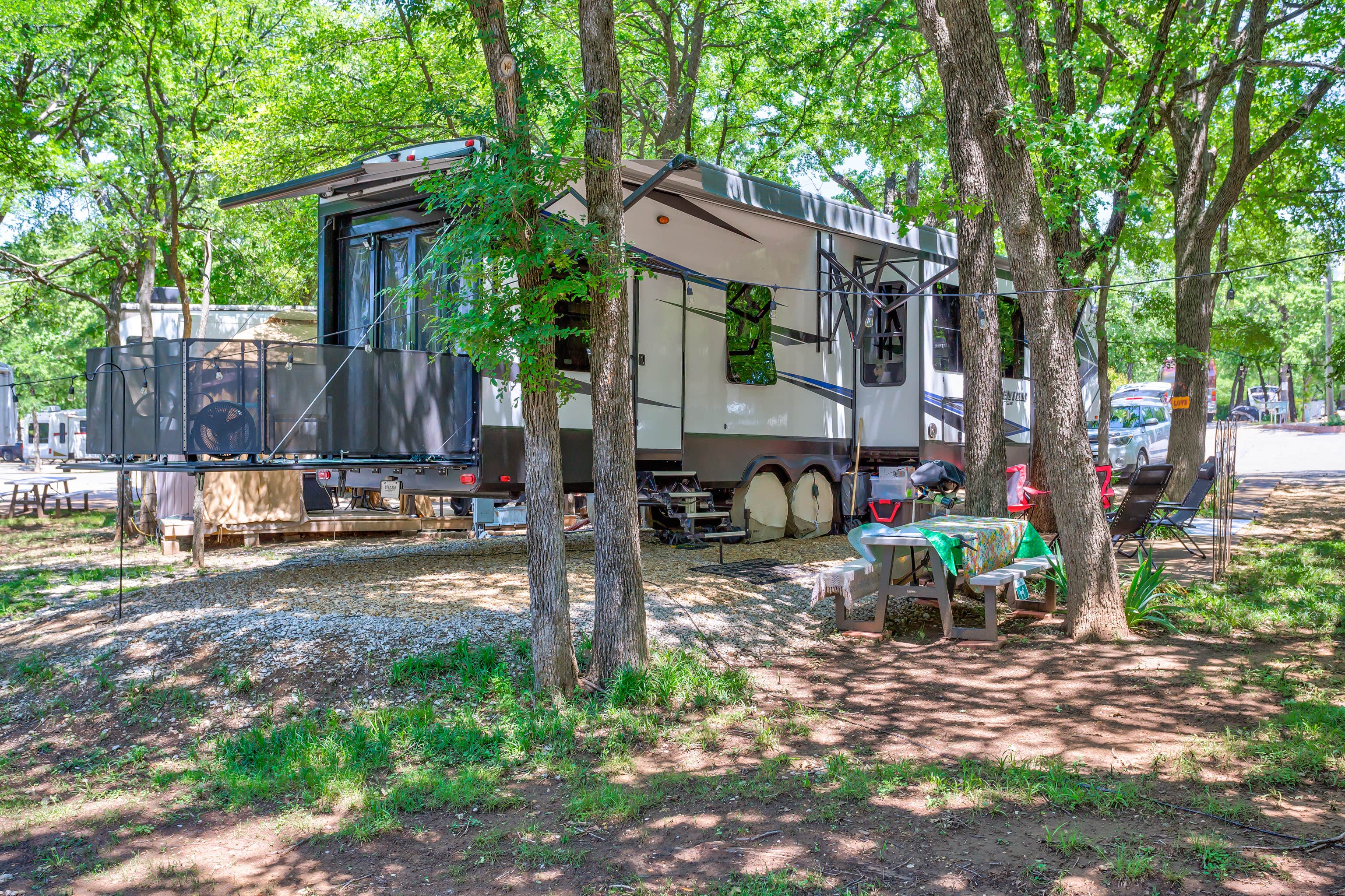 Troy's photo of rv camping at Treetops RV Resort near Grapevine, TX