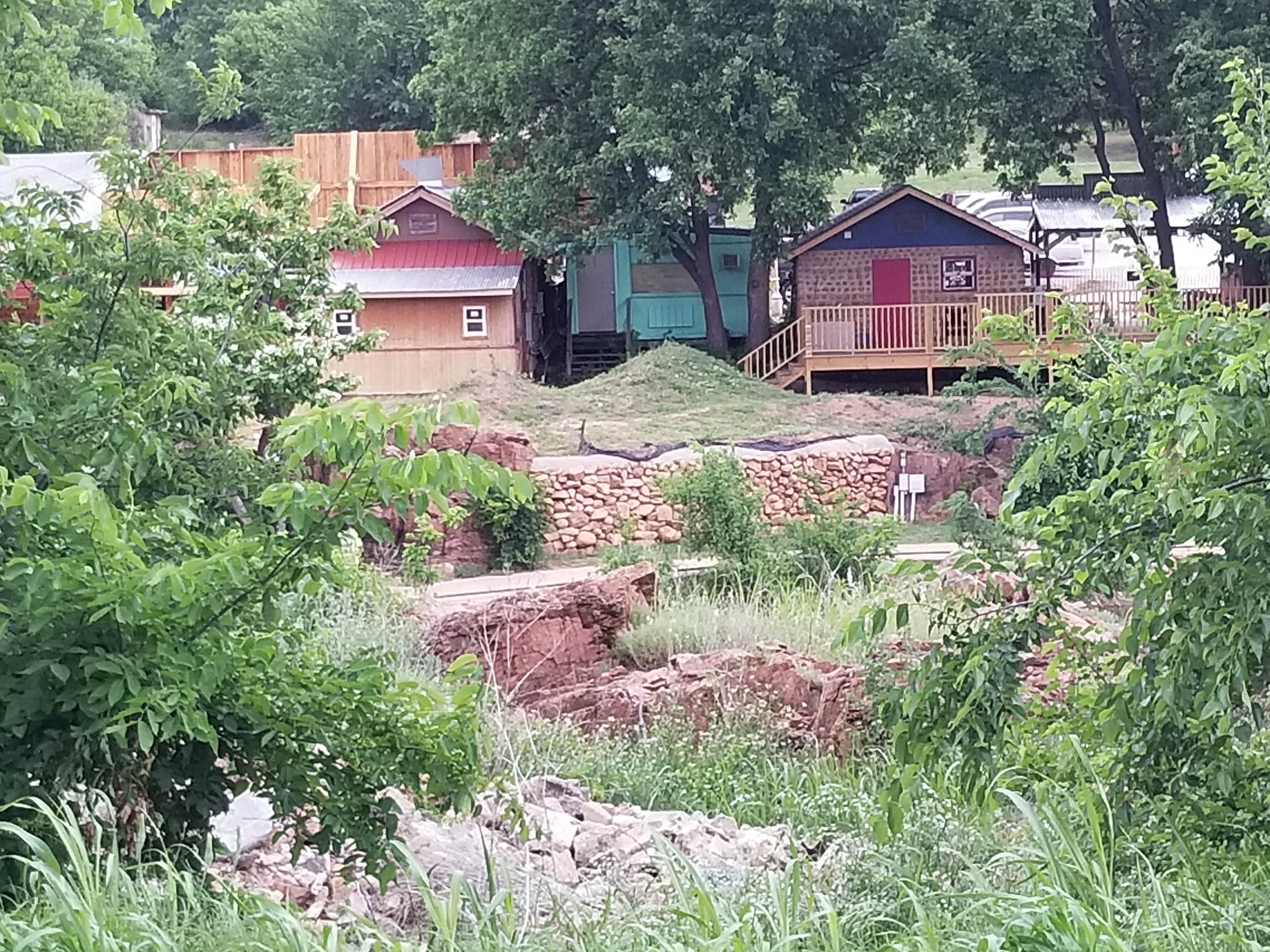 Susie M.'s photo of camping with pets at Camp Doris near Medicine Park, OK