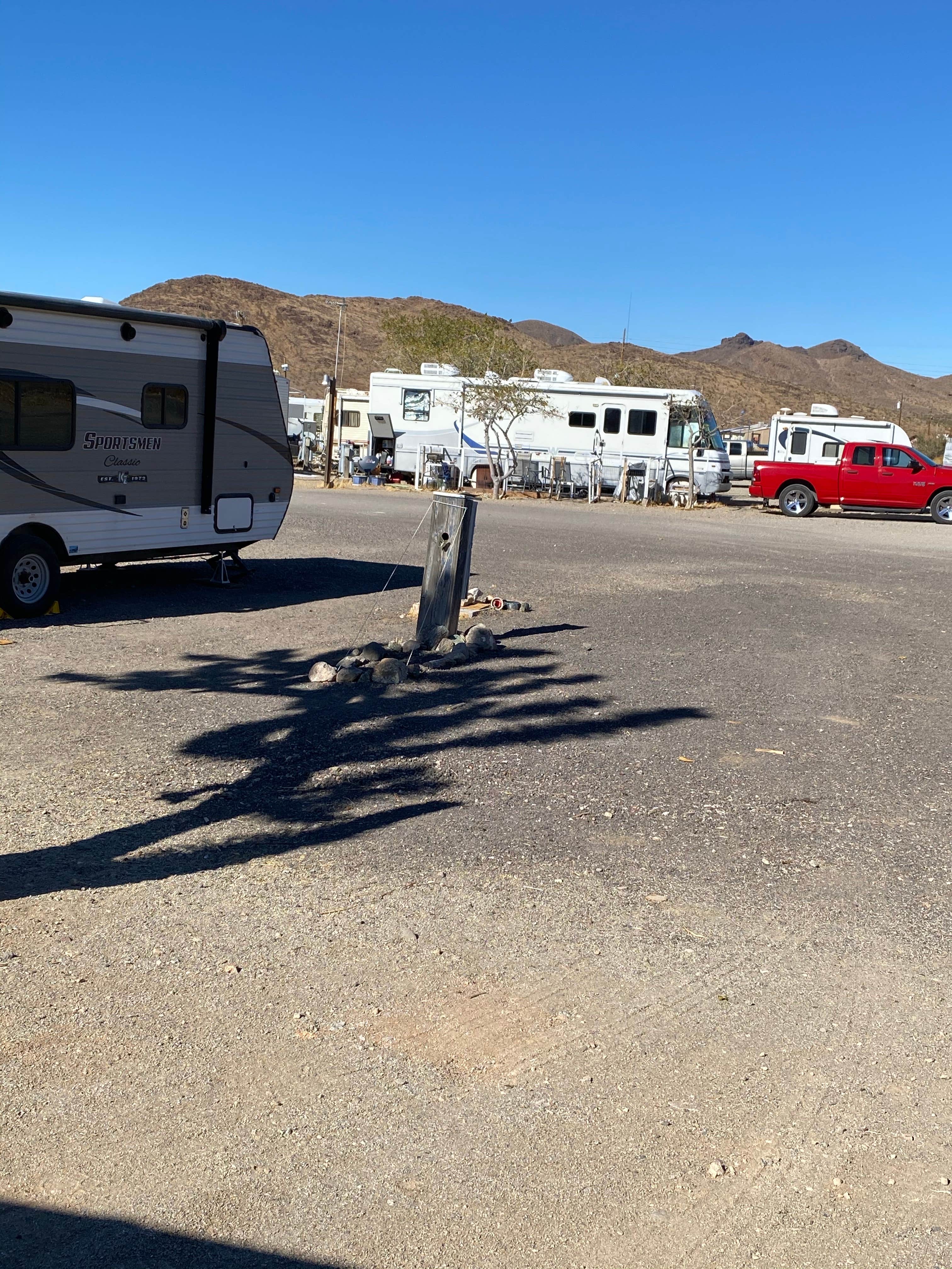 Brittney  C.'s photo of rv camping at Dolan Springs RV Park near Lake Mead National Recreation Area