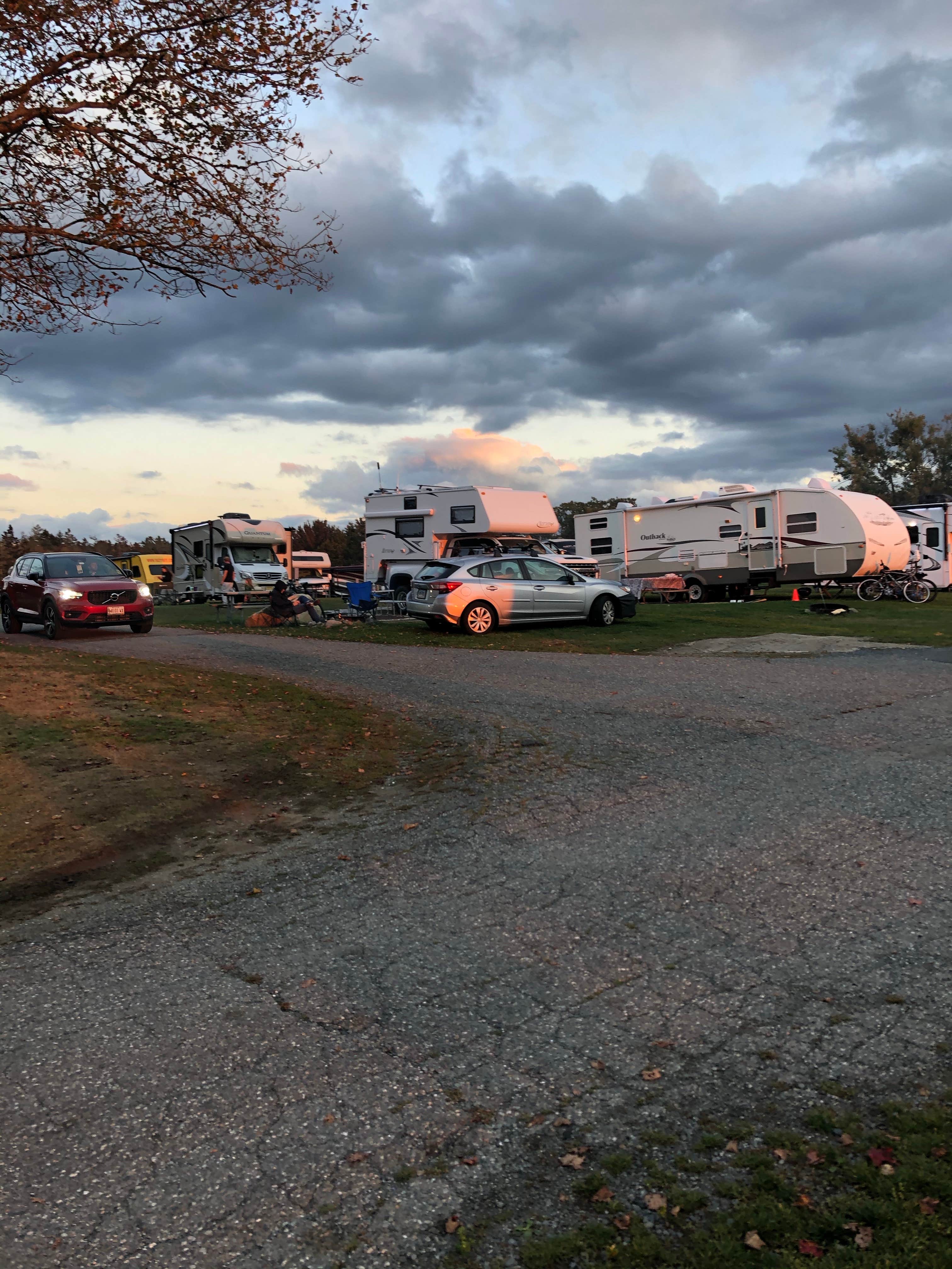 Nita D.'s photo of rv camping at Bar Harbor/Oceanside KOA near Swans Island, ME