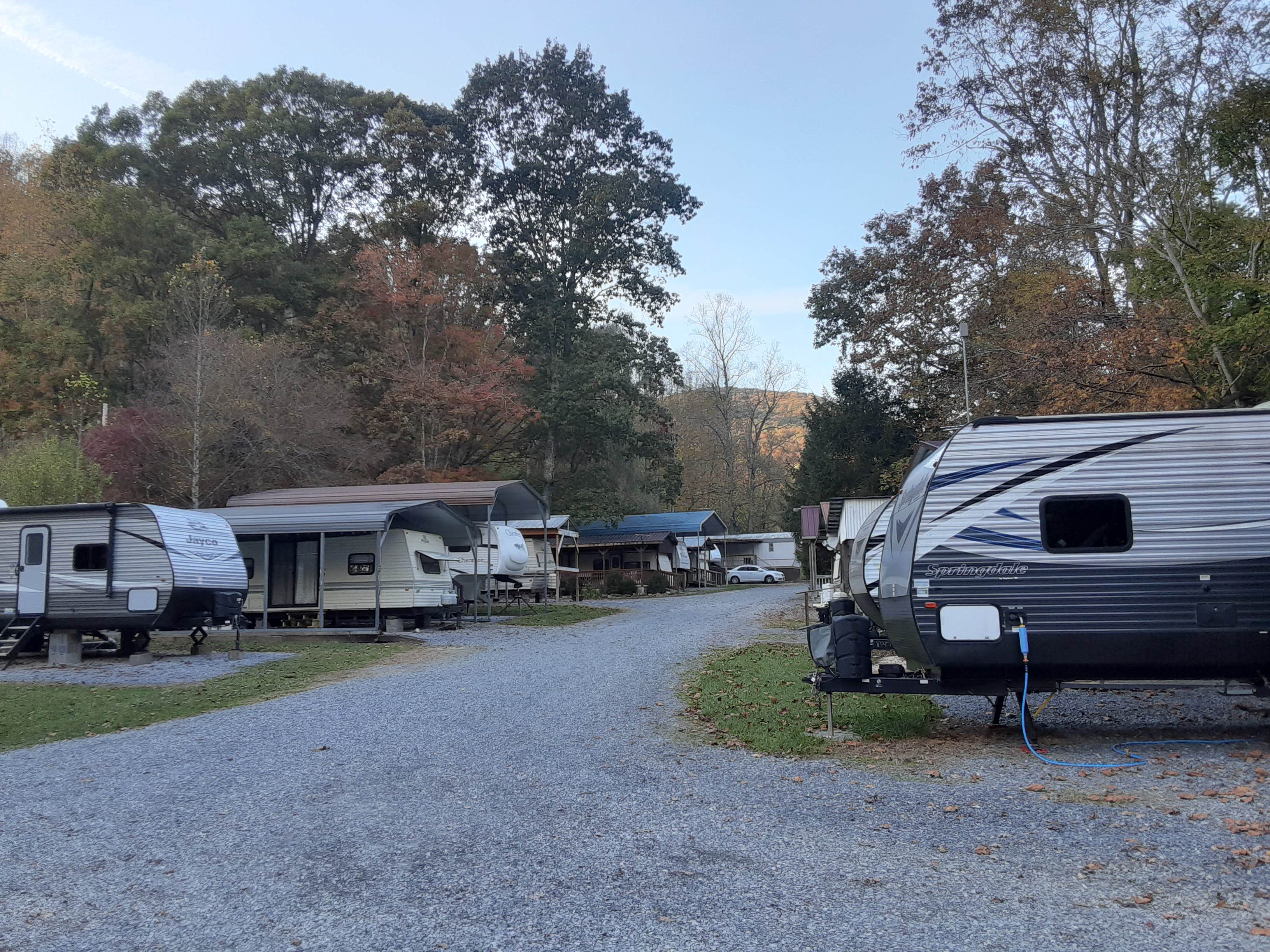 Christie B.'s photo of rv camping at Rainbow Campground near Breaks, VA