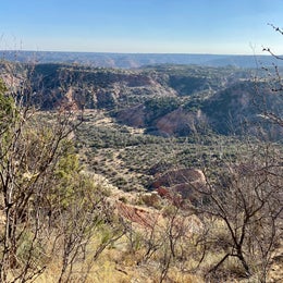 Juniper Campground — Palo Duro Canyon State Park