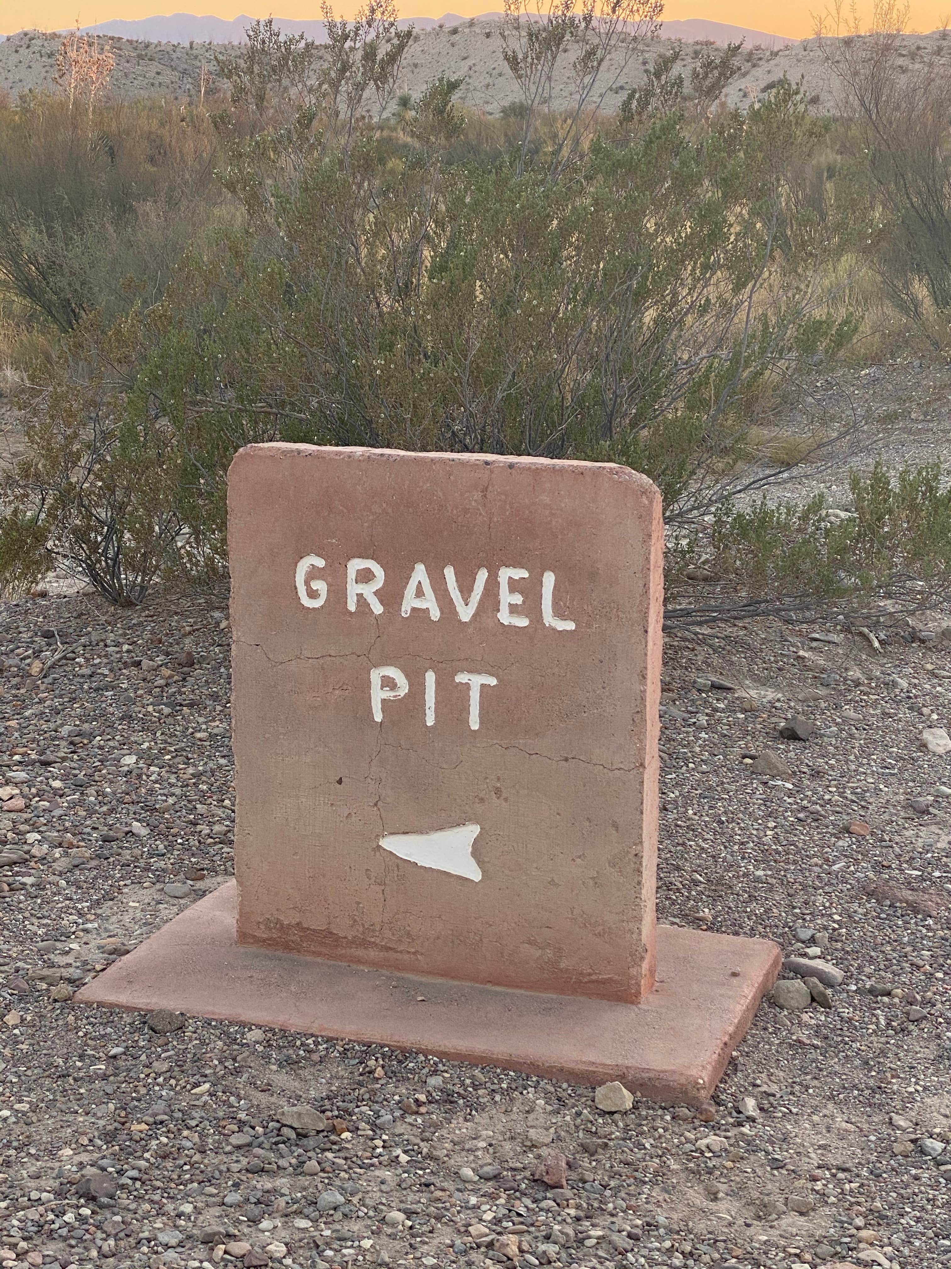 Camper submitted image from Big Bend NP - Gravel Pit - 3