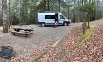 Camping near Neels Gap: Chattahoochee National Forest Lake Winfield Scott Campground, Suches, Georgia