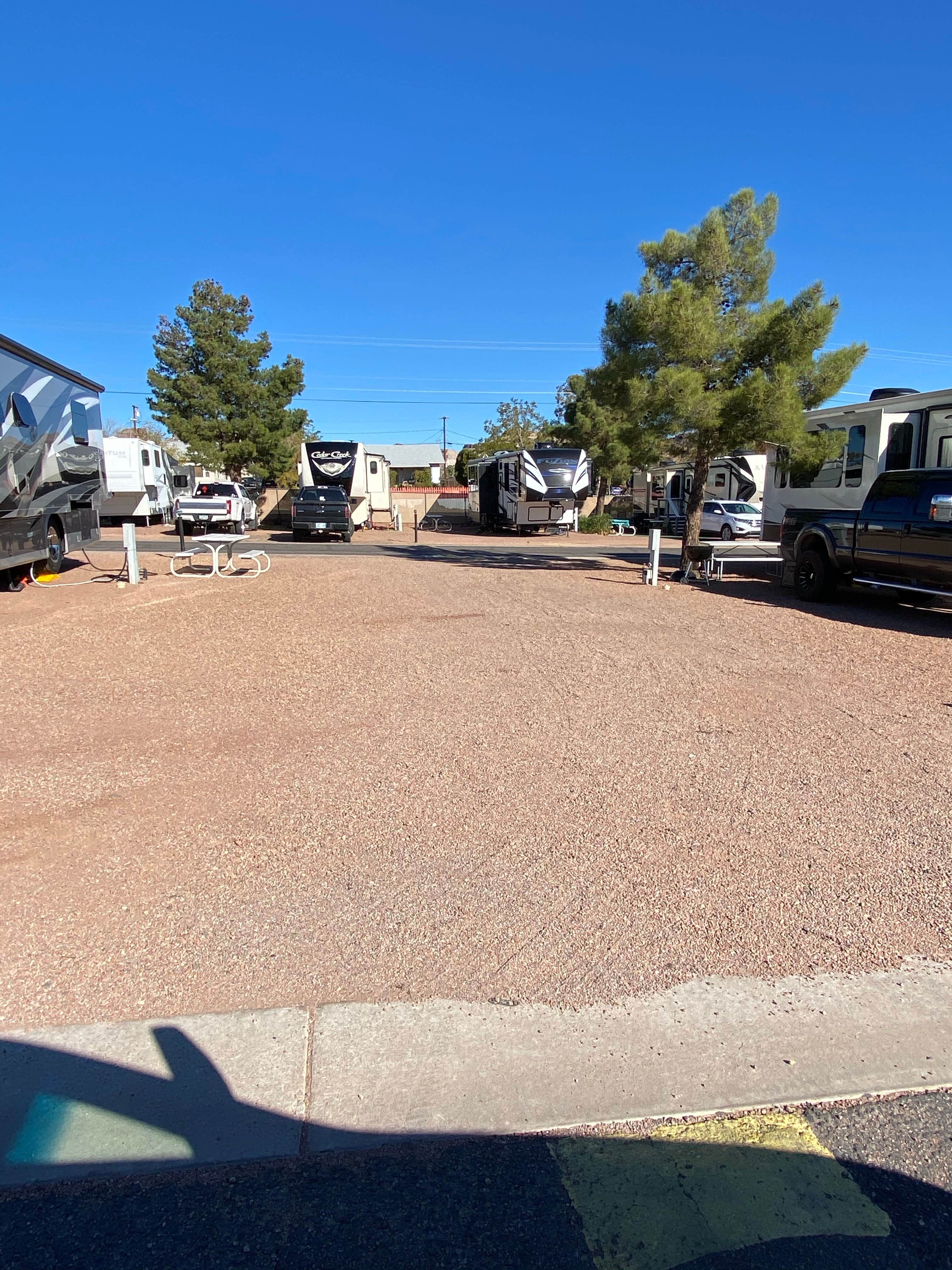 Brittney  C.'s photo of rv camping at Fort Beale RV Park near Yucca, AZ