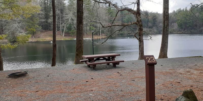 Camper submitted image from Lake Conasauga Overflow Campground — Chattahoochee Oconee National Forest