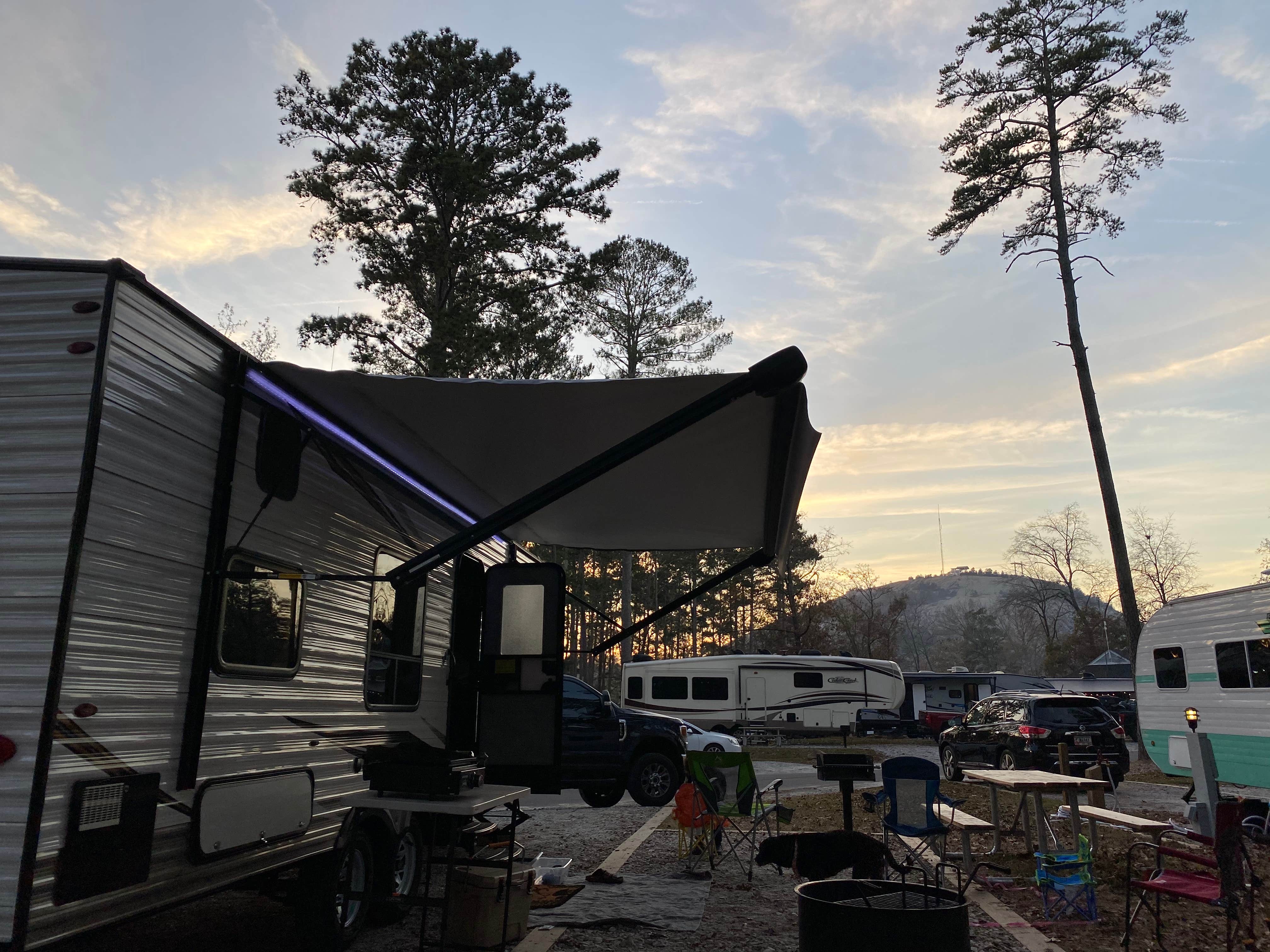 Eric's photo of rv camping at Stone Mountain Park Campground near Lawrenceville, GA