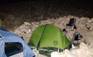 Stacy C.'s photo of a dispersed camping area at San Gorgonio Summit Camp near Pioneertown, CA
