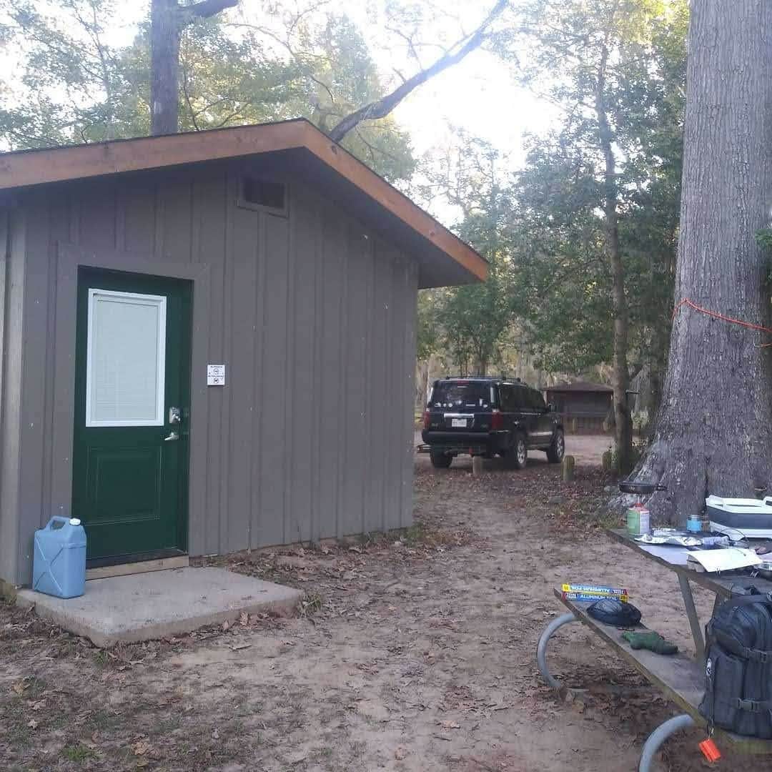 Chad  L.'s photo of glamping accommodations at Martin Dies, Jr. State Park Campground near Steinhagen Lake