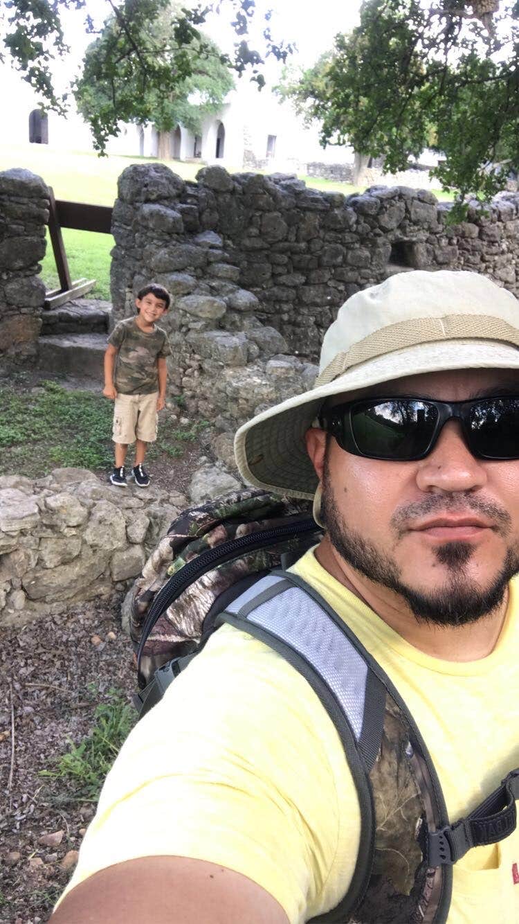 Camper-submitted photo at Jacales Camping Area — Goliad State Park near Kenedy, TX