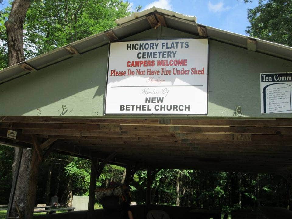 Camper-submitted photo at Hickory Flatts Cemetery near Nelson, GA